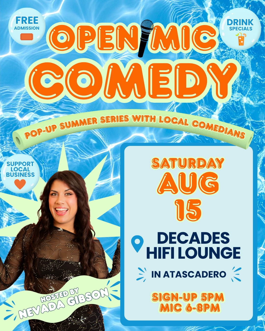 Open-Mic Comedy @ Decades Hifi Lounge