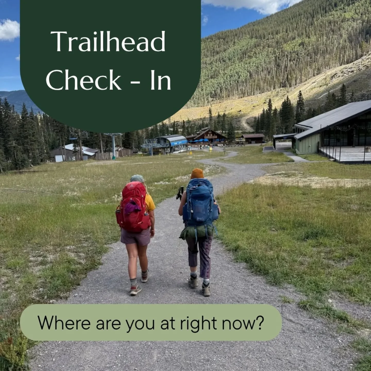 The start of the year is often a time where we set goals, reset, and reconnect with our priorities. 

It's a great opportunity for us to get curious about what's working in our lives and what's not. In our Shoulder Season Series we use the Trailhead 