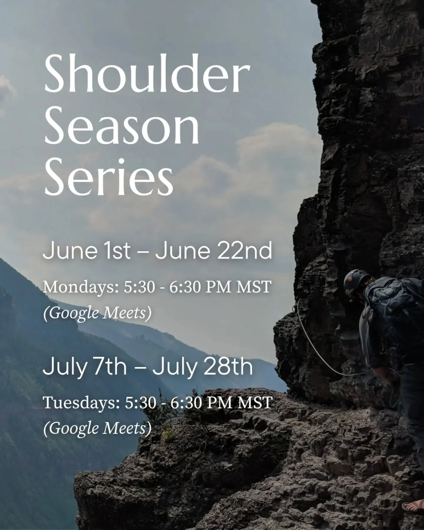 This time of year can get hectic. 

As summer ramps up, planning and logistics often get pushed to the back of our minds. The end of the season can sneak up on us if we&rsquo;re not careful. A little support and accountability can go a long way. 

Ou