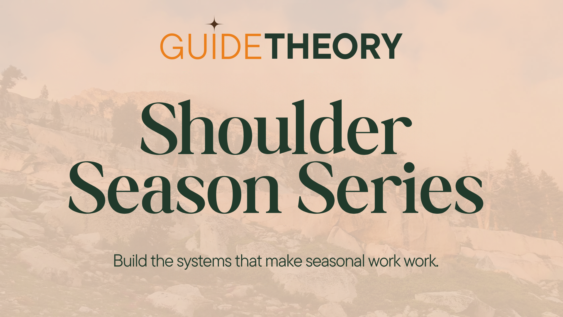 November Mondays - Shoulder Season Series (Virtual)