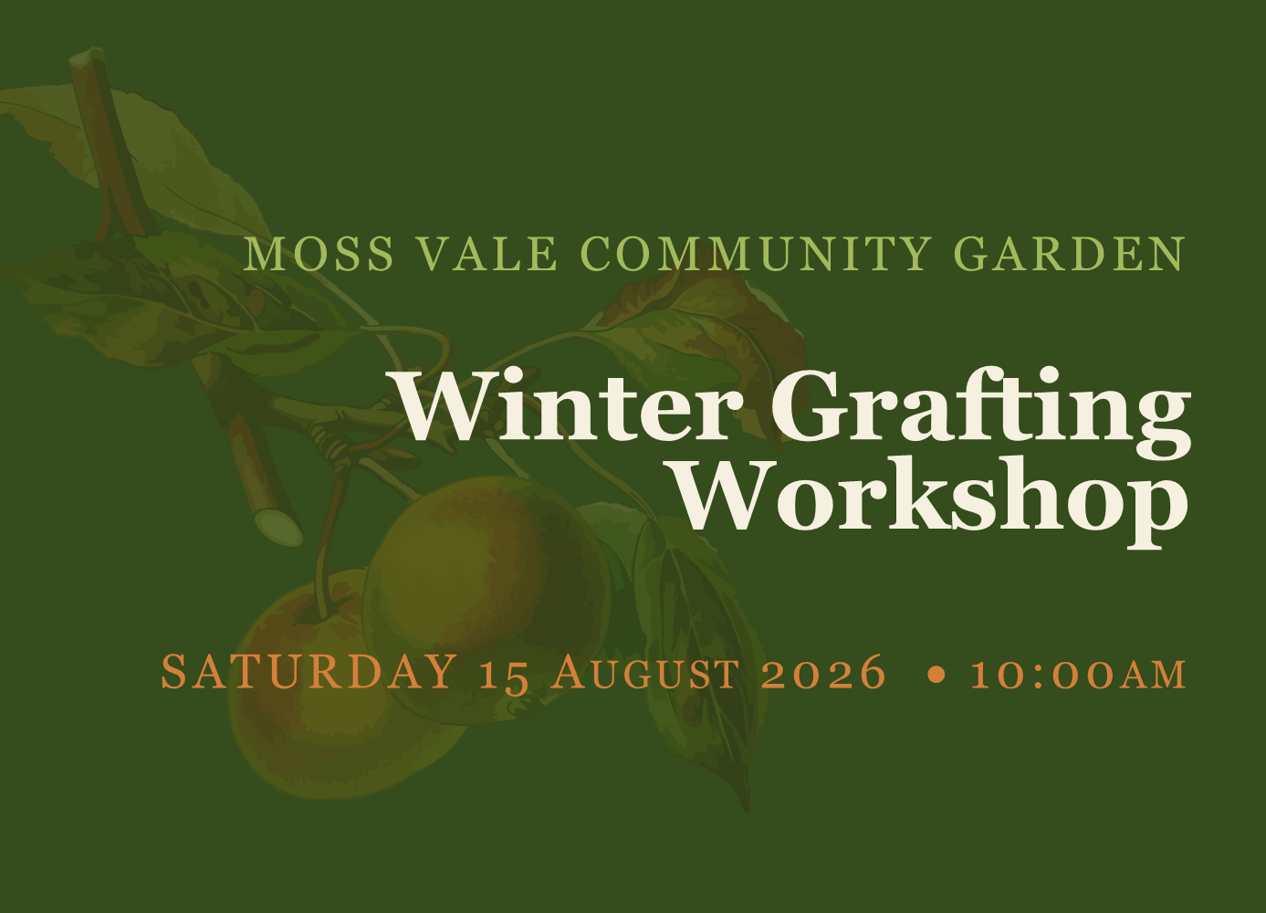 Winter Grafting Workshop with MVCG
