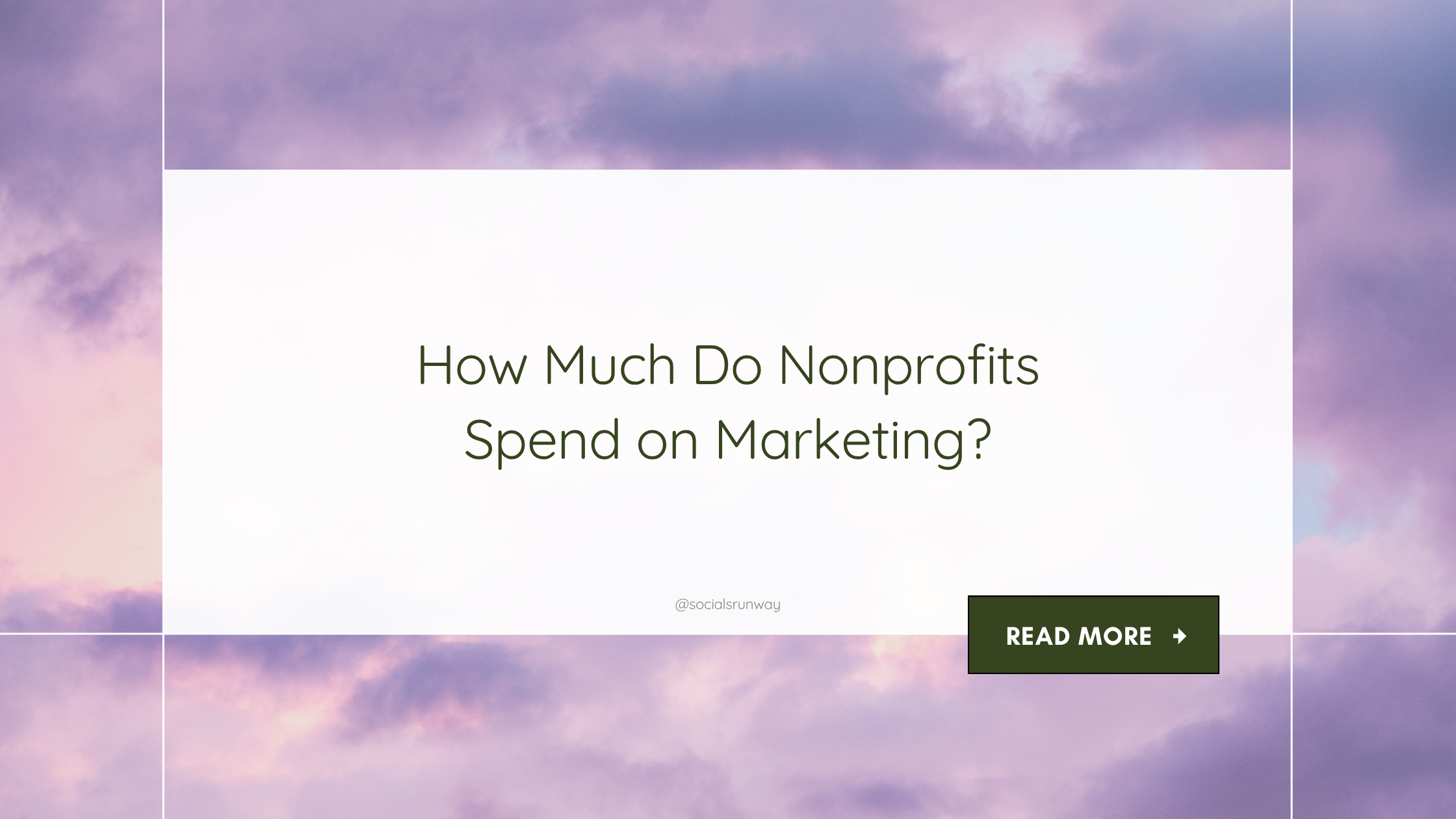 How Much Do Nonprofits Spend on Marketing?