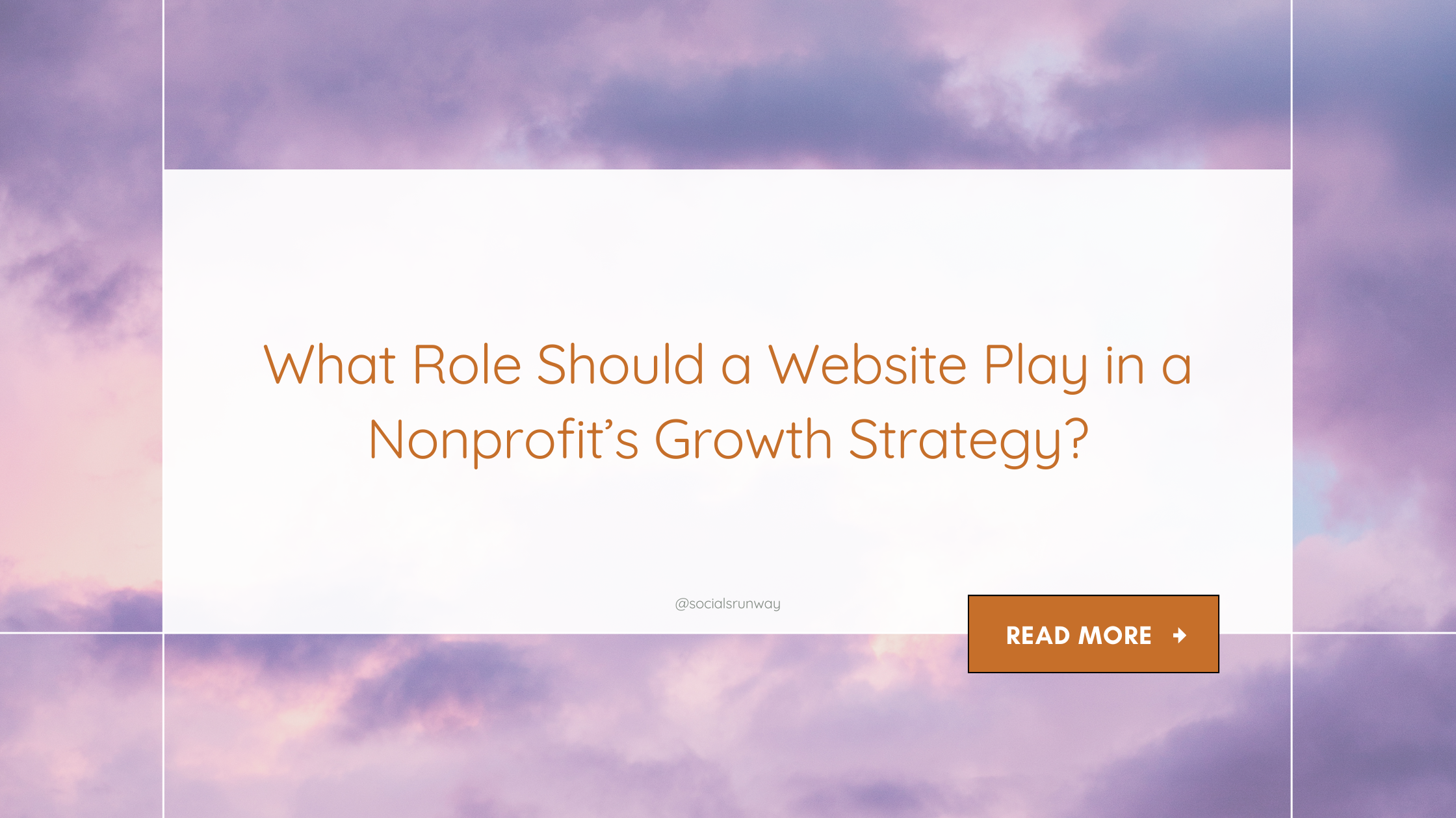 What Role Should a Website Play in a Nonprofit’s Growth Strategy?