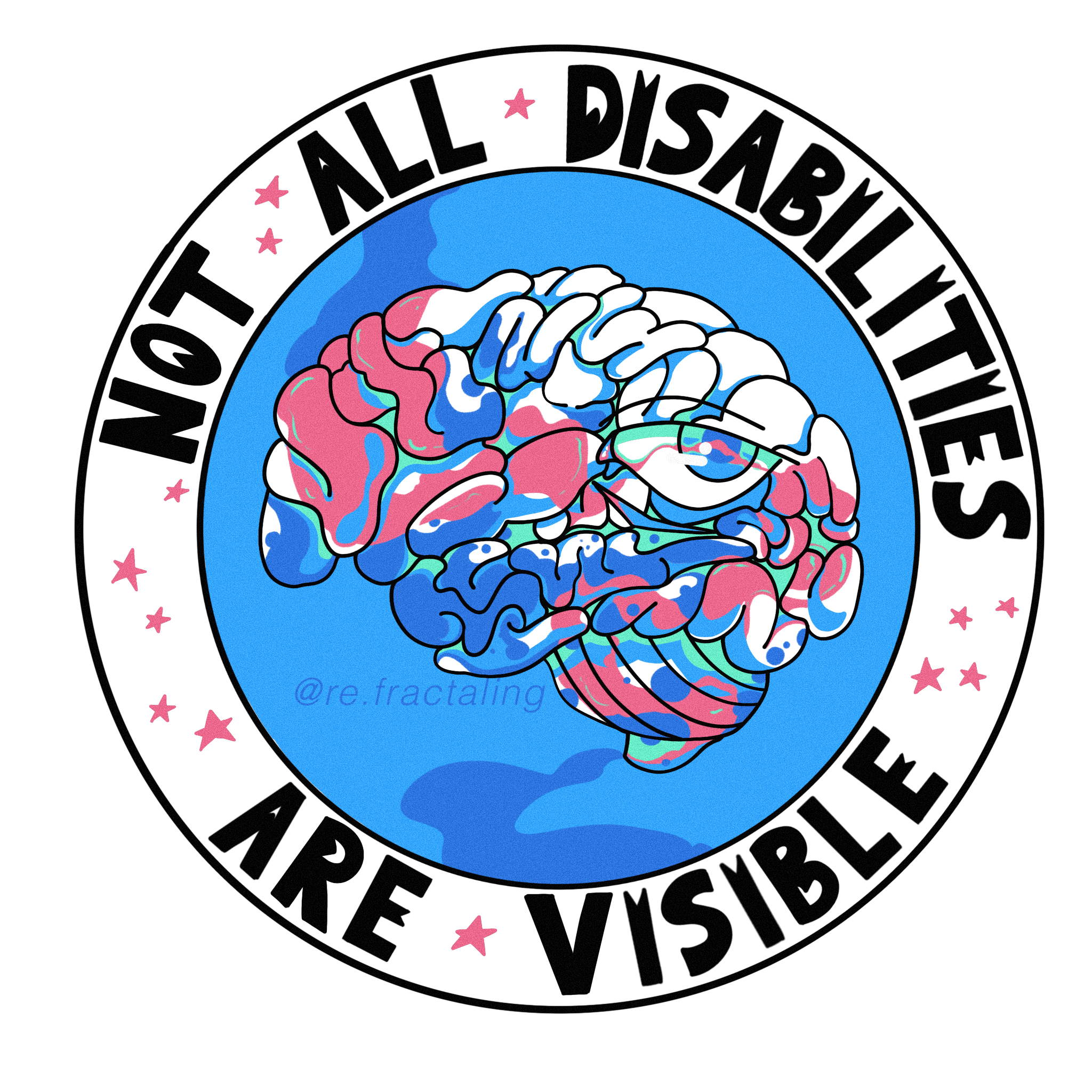 Invisible Disability Sticker