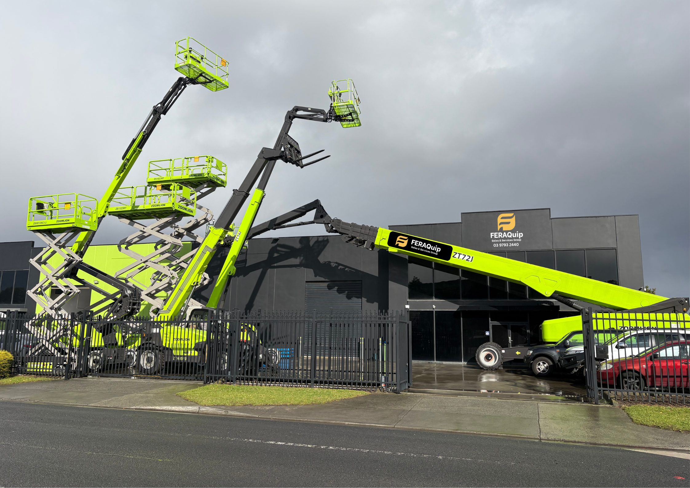 boom lift electric, diesel & hybrid of FERAQuip