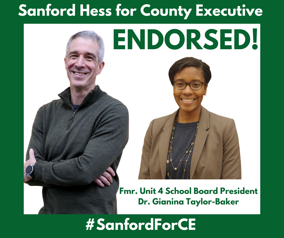 Dr. Gianina Taylor-Baker endorses Sanford