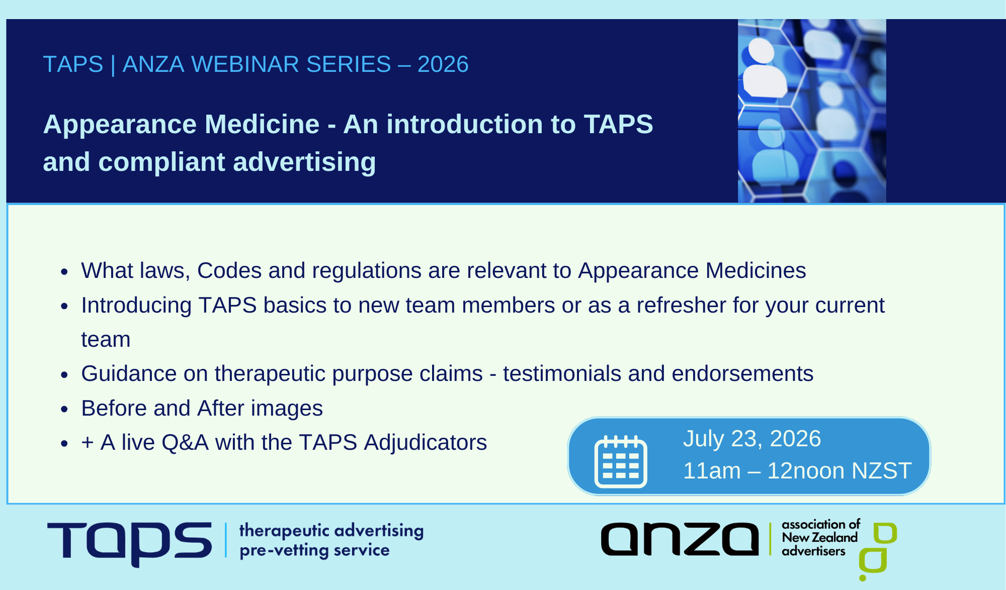 Appearance Medicine - An Introduction to TAPS and Compliant Advertising