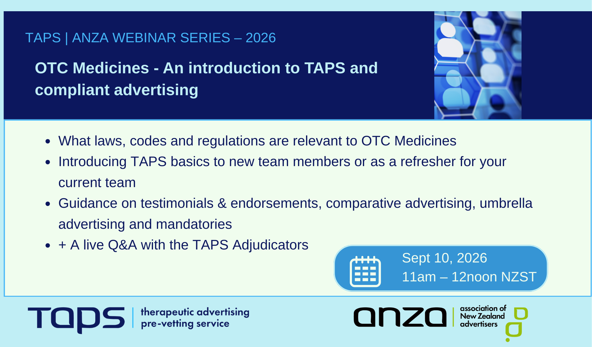 OTC Medicine - An Introduction to TAPS and compliant advertising