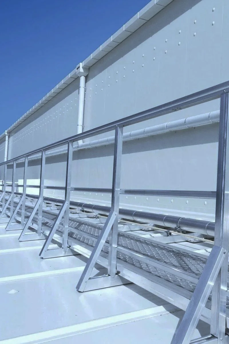 Roof Walkway with Handrail -Installations- Services_Certifix---Premier-Height-Access-and-Fall-Protection-Solutions