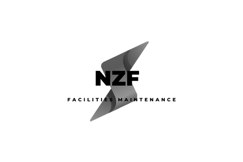 A logo with a stylized flame design and the text 'NZR' underneath, with additional small text that is not legible.