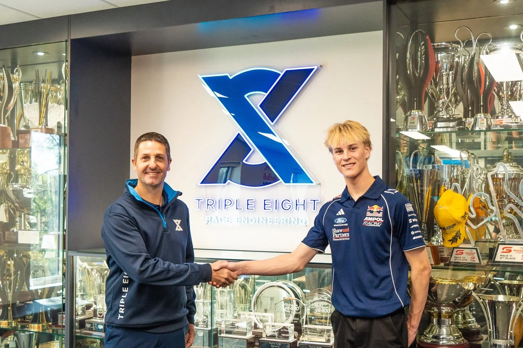AUSTRALIAN FORMULA FORD CHAMPIONSHIP LEADER OLI WICKHAM SIGNED BY TRIPLE EIGHT&nbsp;