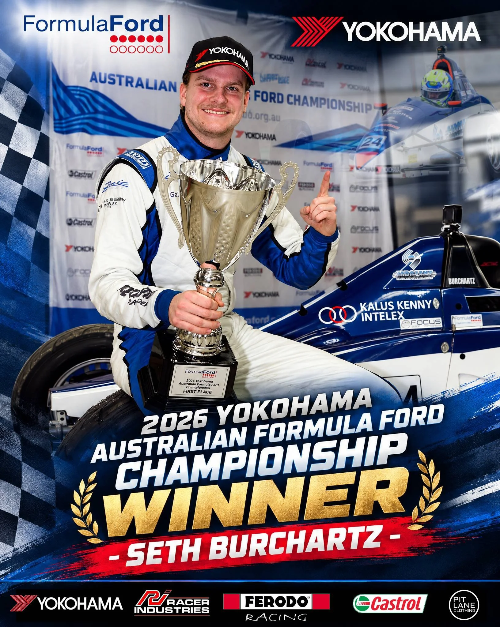 BURCHARTZ CROWNED 2026 AUSTRALIAN FORMULA FORD CHAMPION
