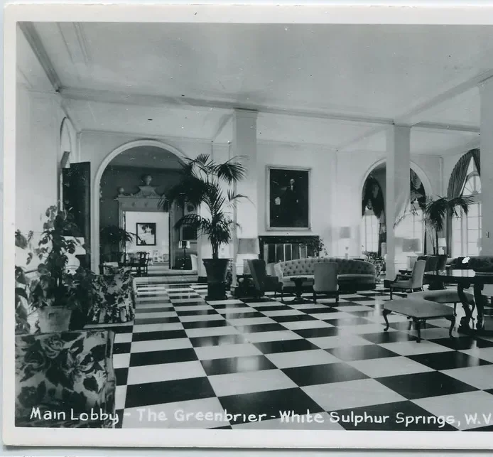 Dorothy Draper Greenbrier Hotel interior classic high-end interior design New York