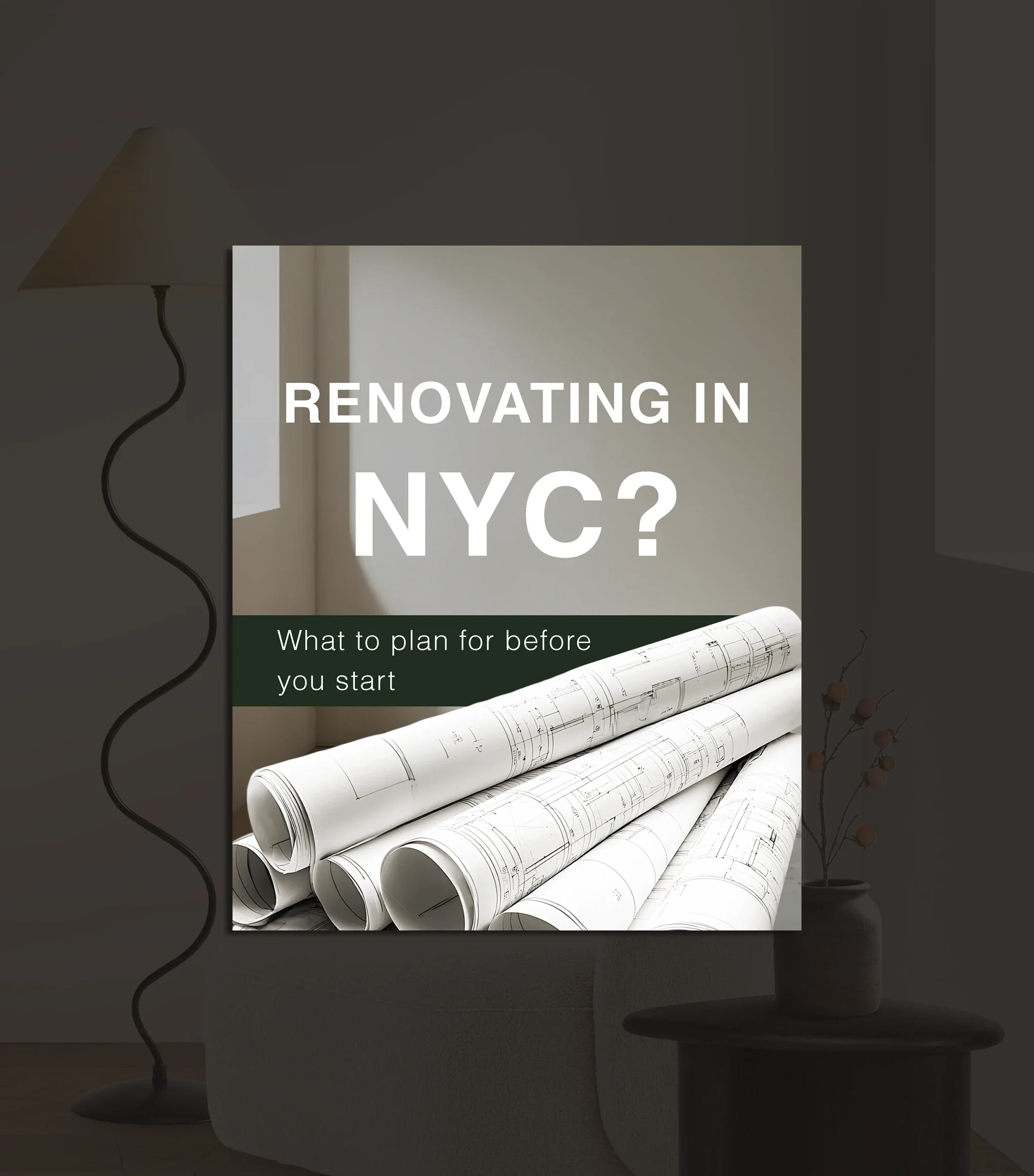 Co-op alteration agreement for a pre-war apartment in NYC