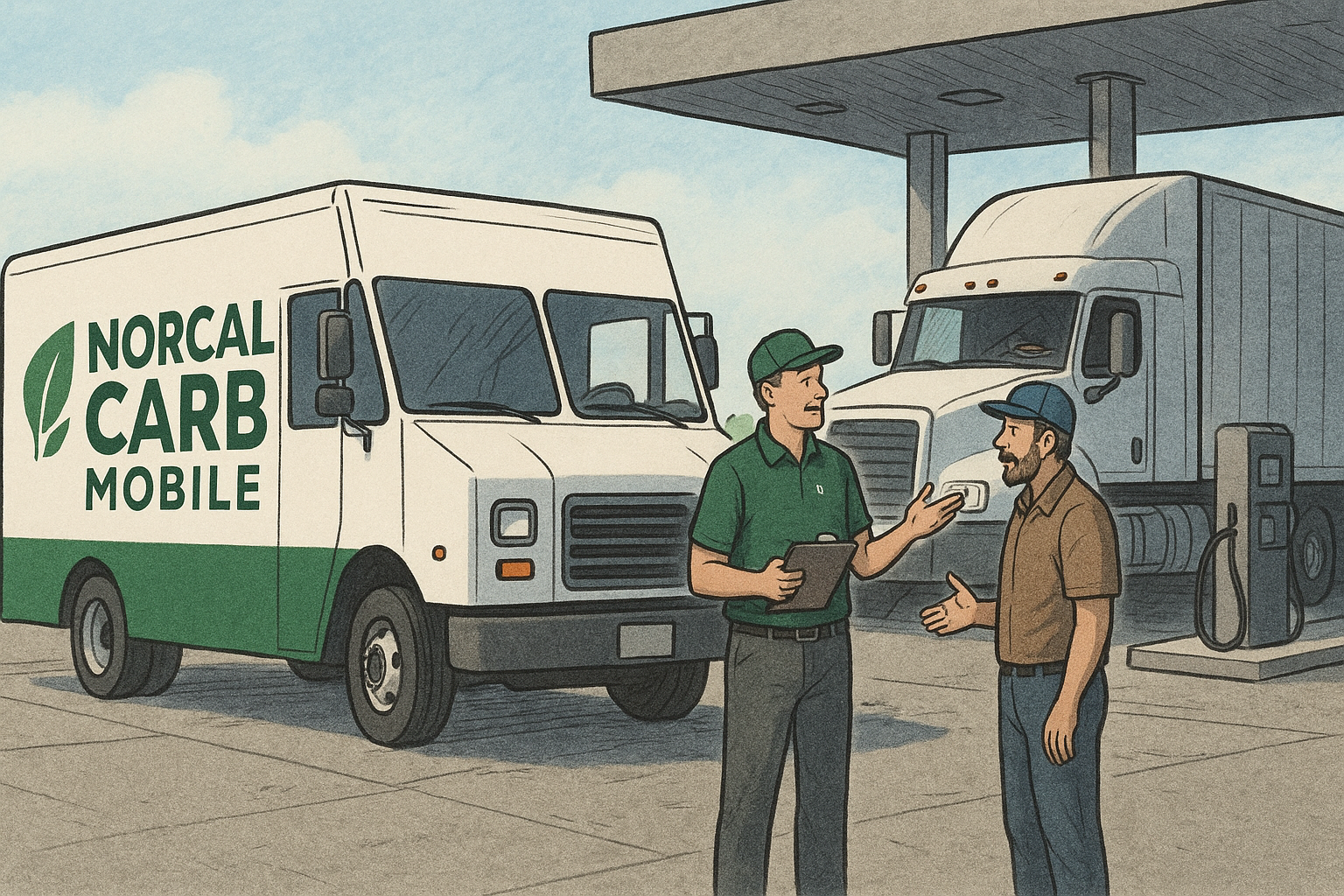 Service Hub for CARB Mobile Clean Truck Checks