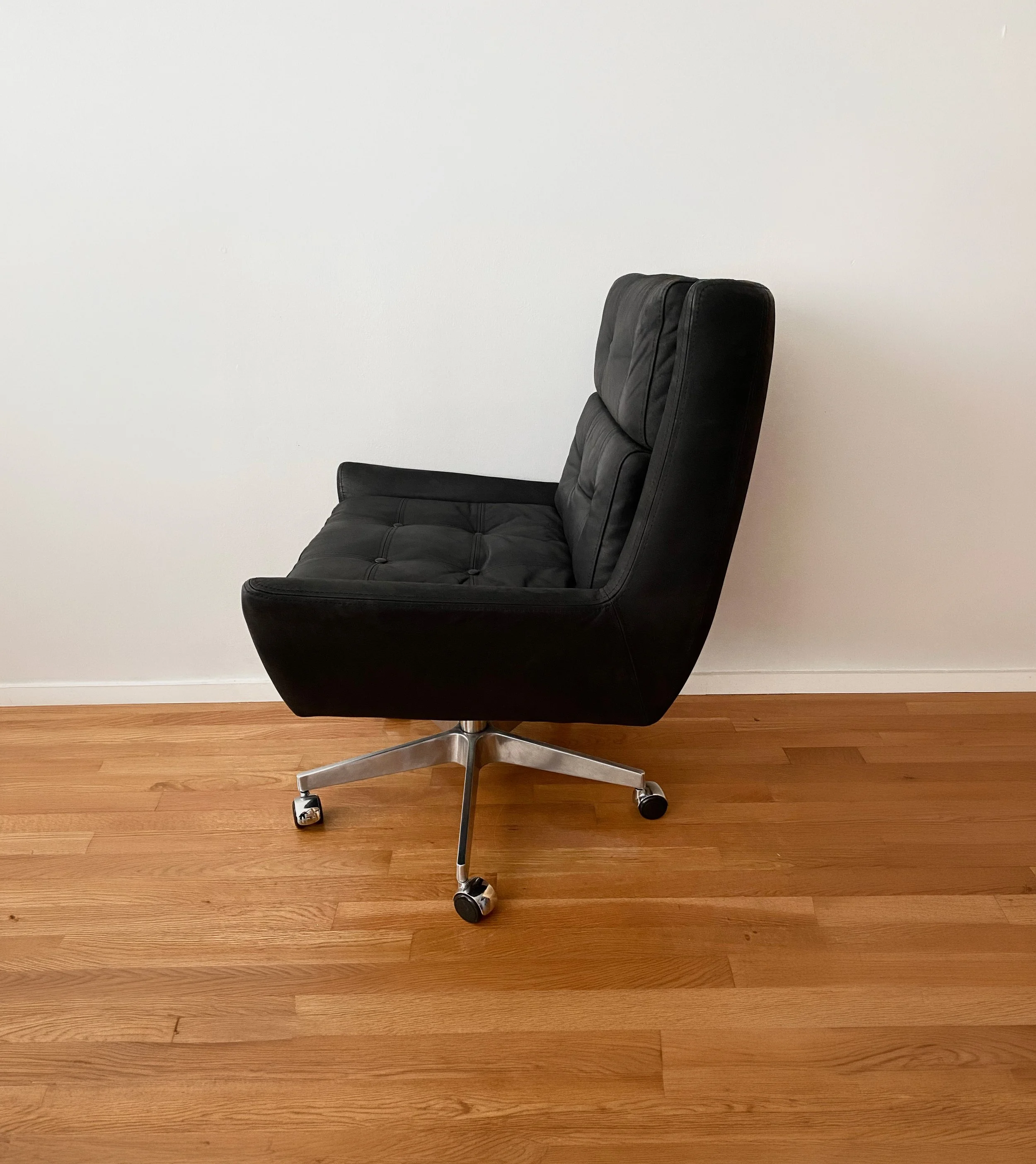 Side view of an RH office chair demonstrating how photography increases perceived value.