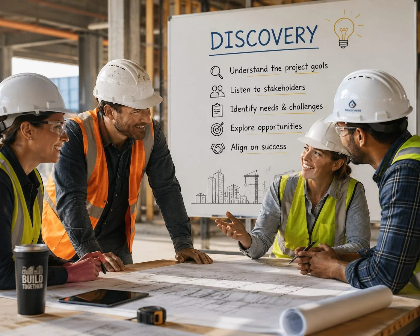 Design-build discovery process meeting