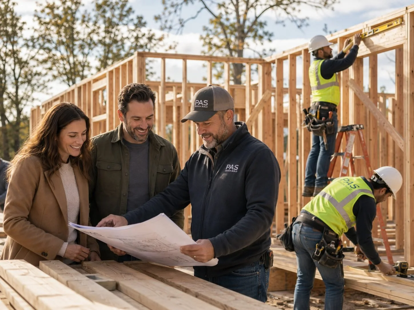 Design-build construction phase framing