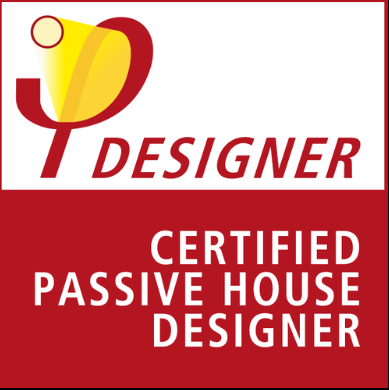 Certified Passive House Designer badge