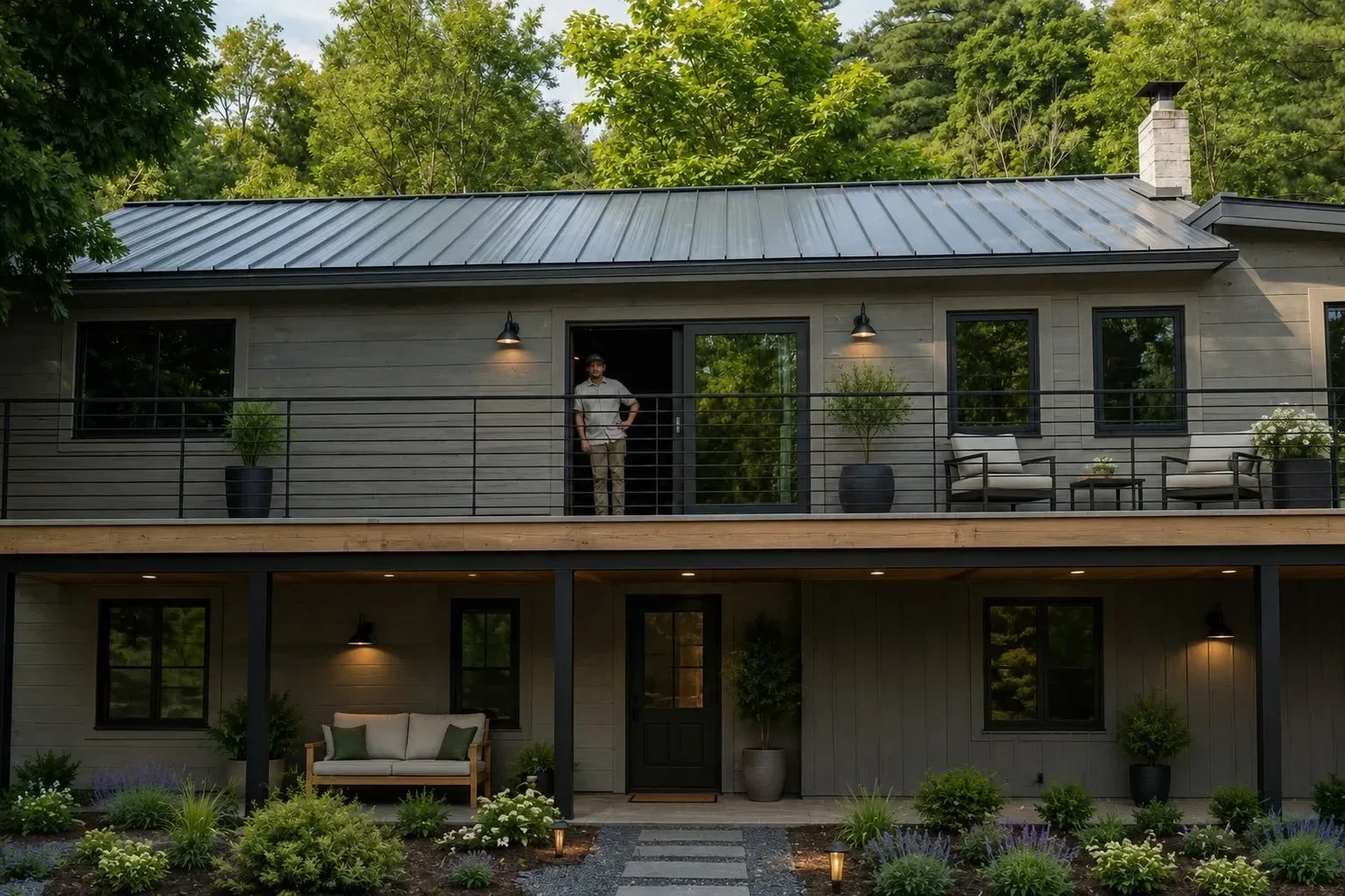 South Gully, an older Ellenville house being retrofitted to passive house standard by P.A.S Design Build.