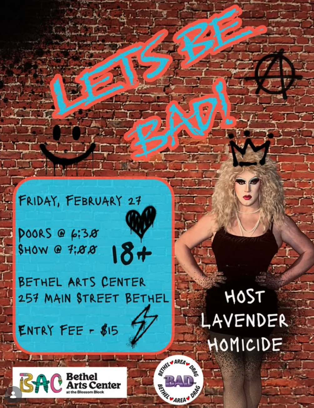Bethel Area Drag (BAD) Show 