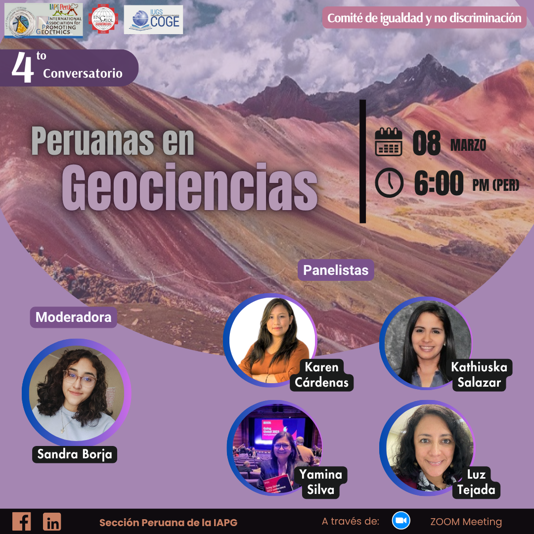 "Peruvian Women in Geosciences" Talk series