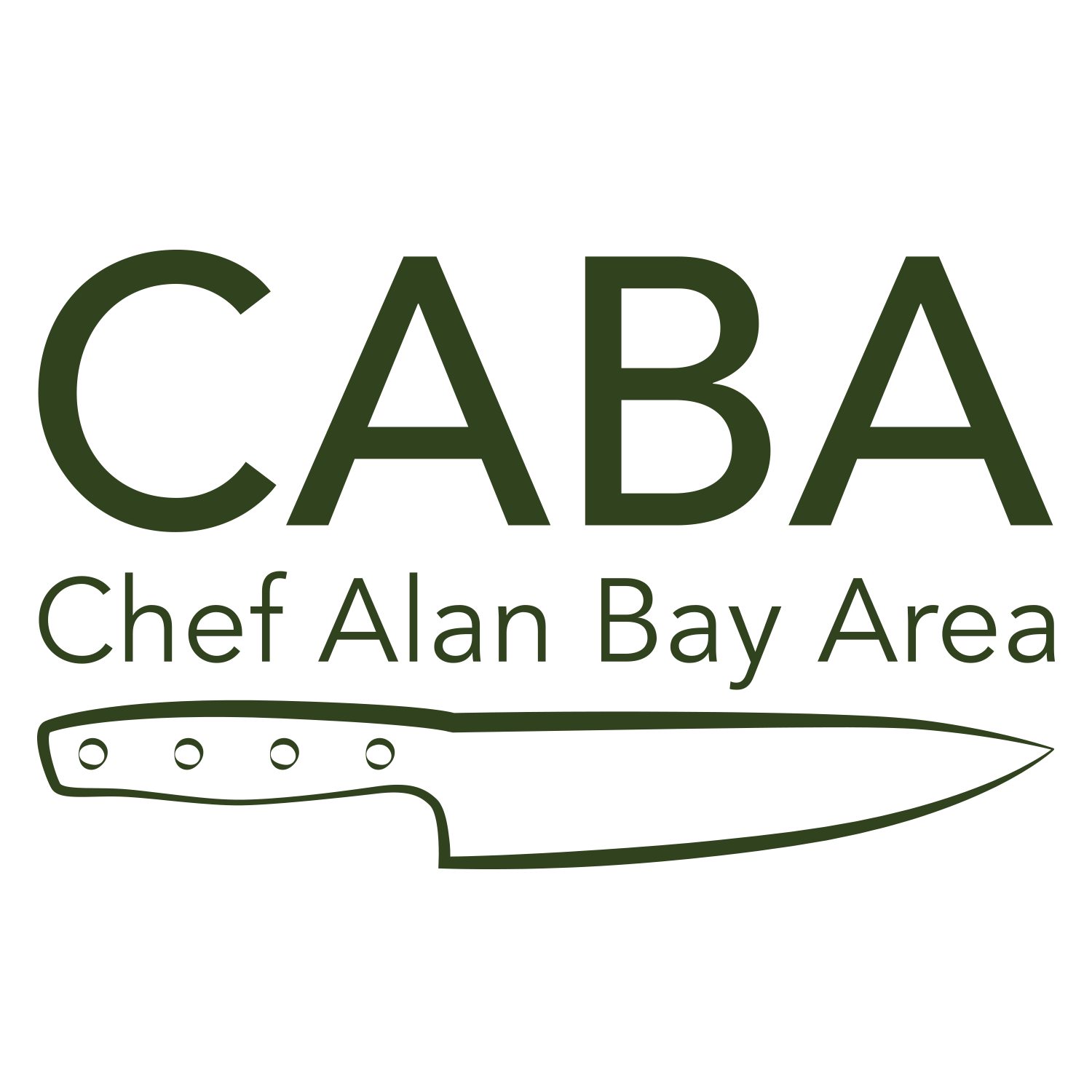 Logo for Chef Alan's website and brand