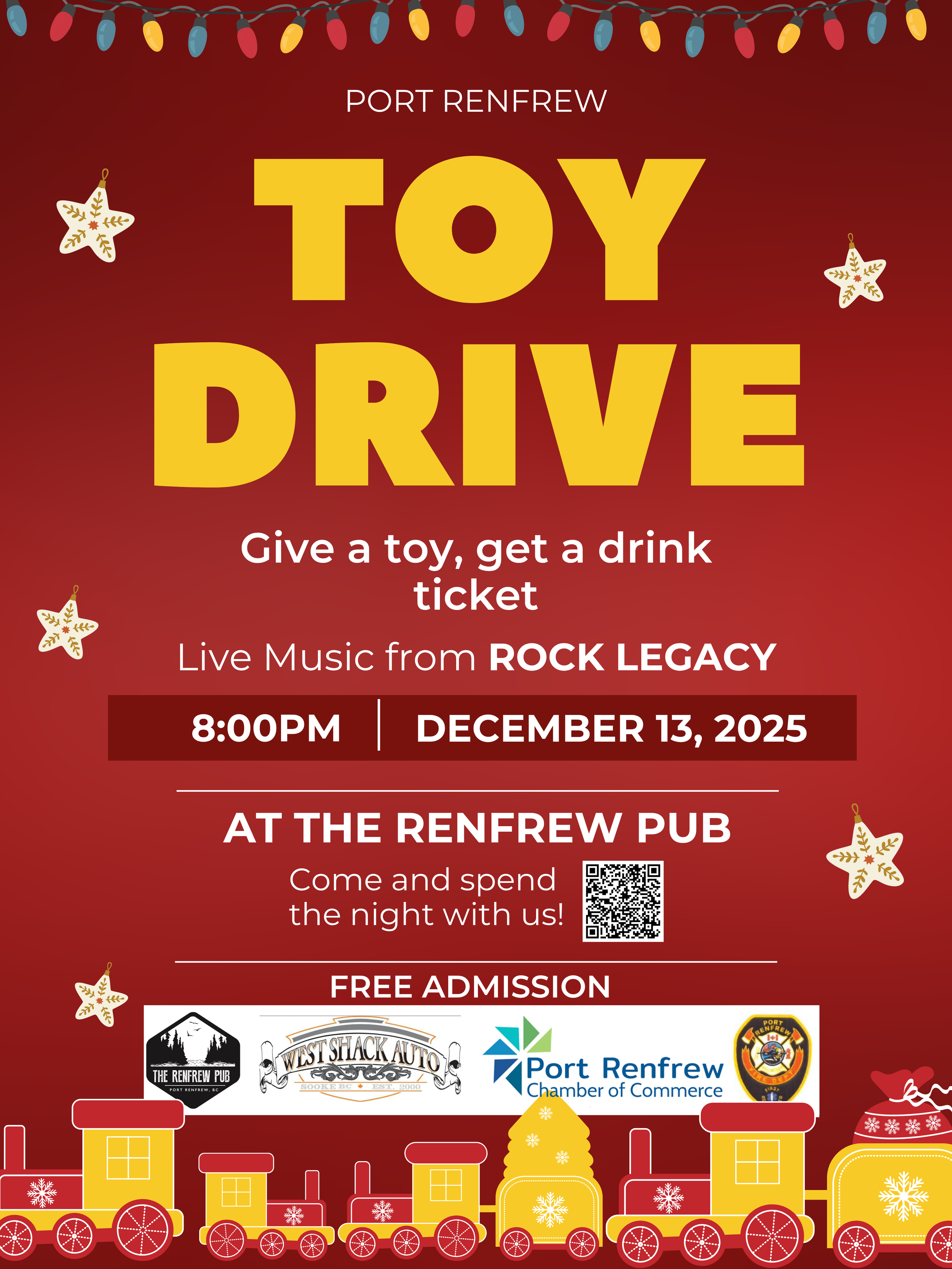 Port Renfrew Toy Drive