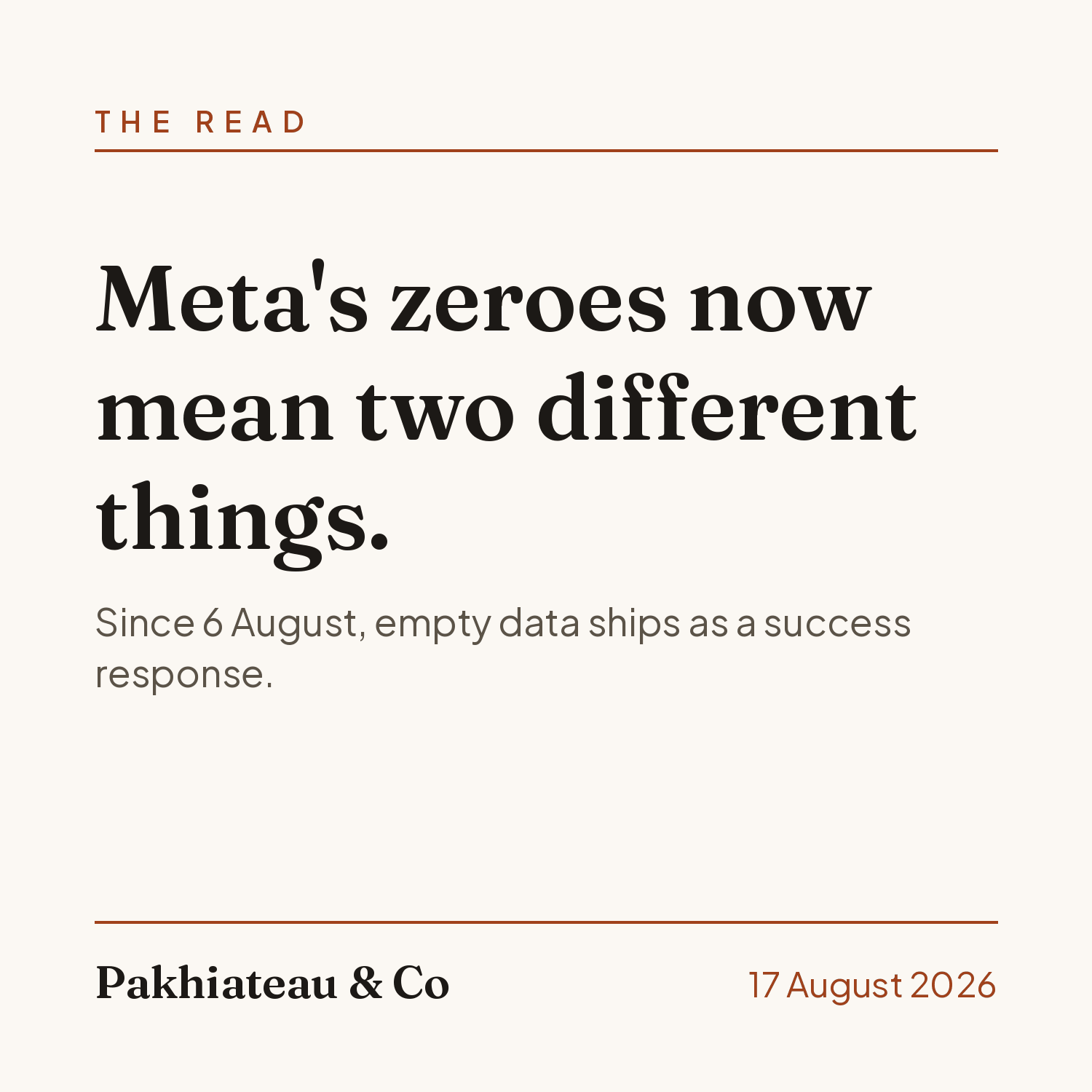 Meta Ads Reporting Breakdowns Opt-In: August 2026