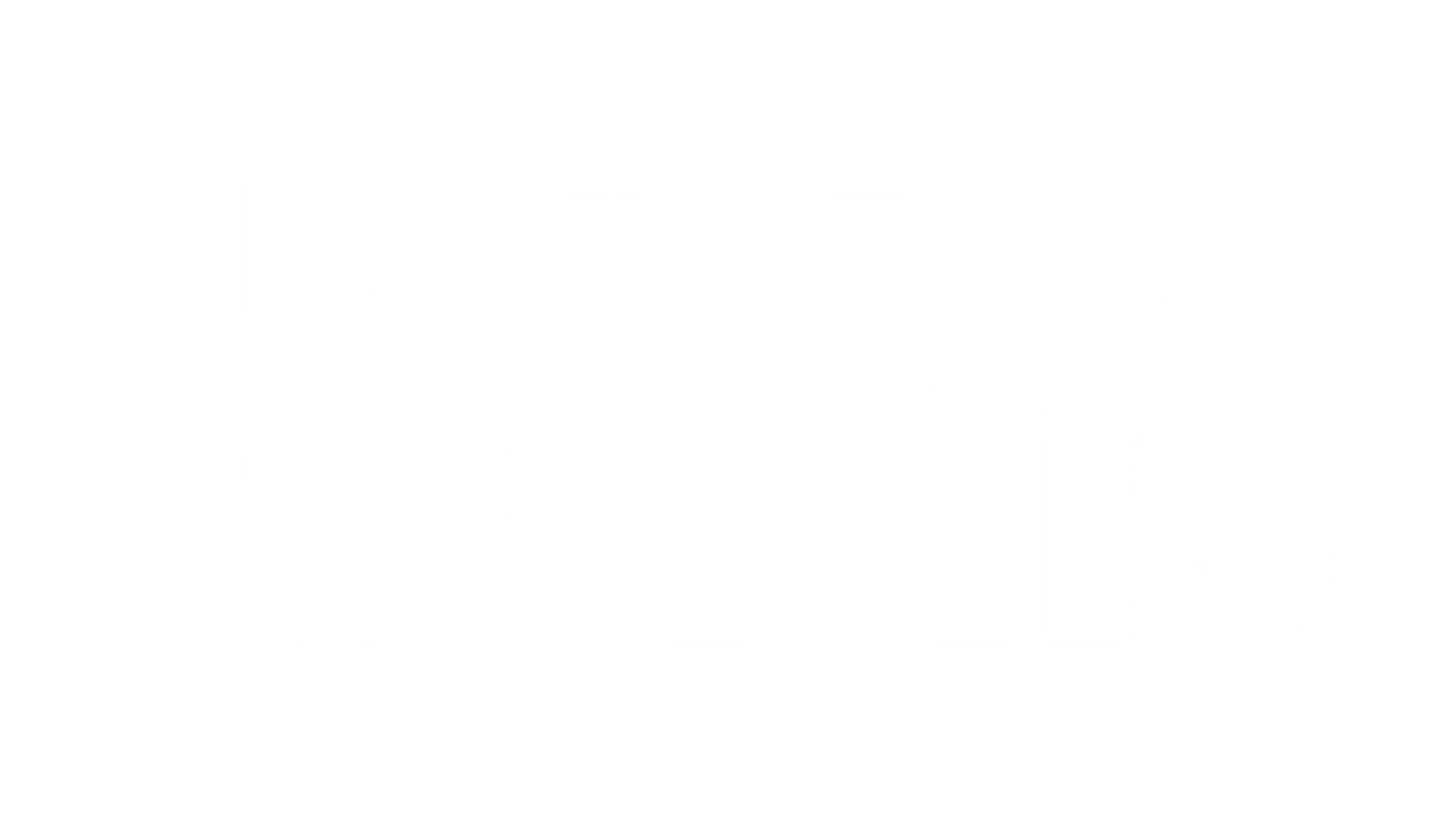 BTTR Living wordmark in white text on a black background.