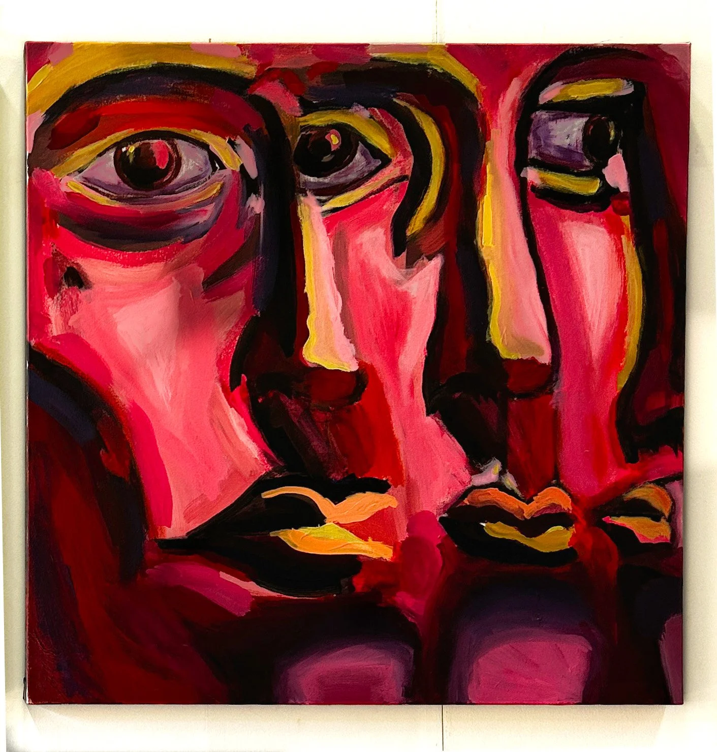 Dance 1, Acrylic on canvas, Large