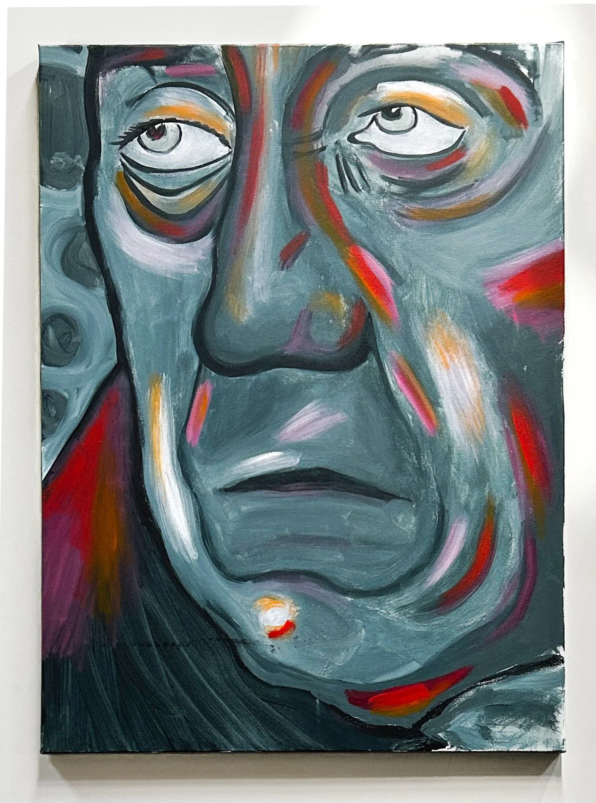 Traffic 1, Acrylic on canvas, Large