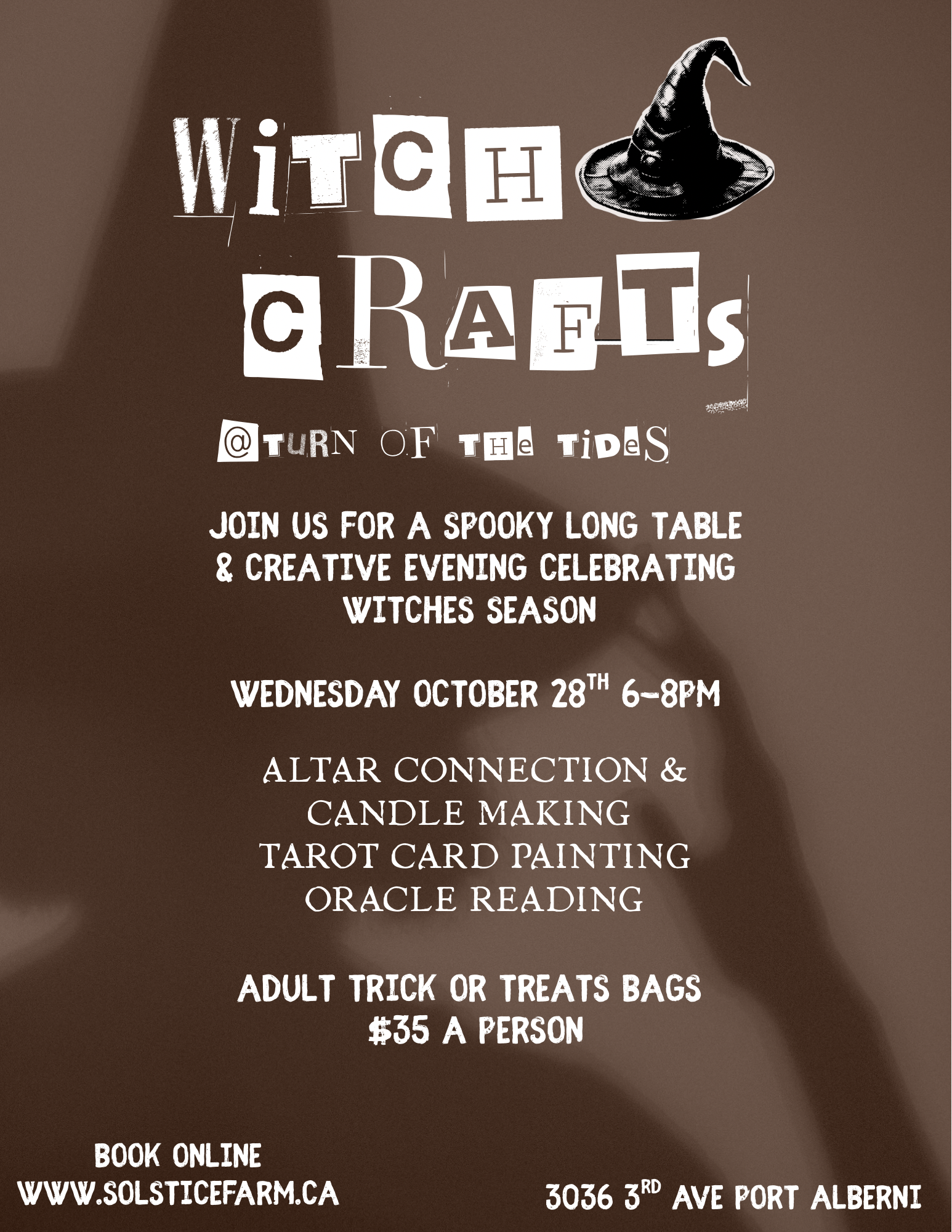 Witch Crafts @ Turn of the Tides
