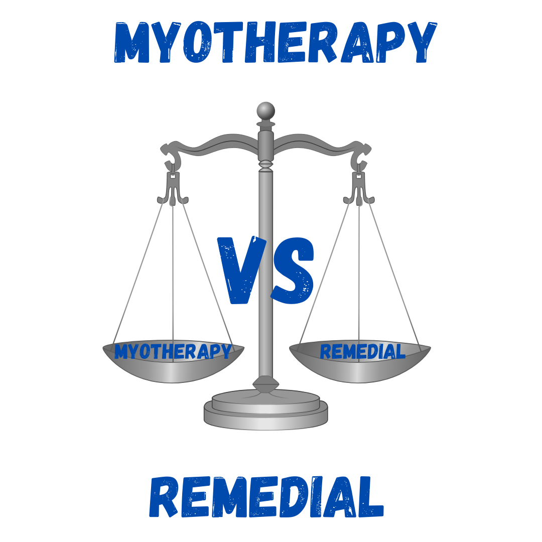 Myotherapy vs Remedial Massage: What’s the Difference?