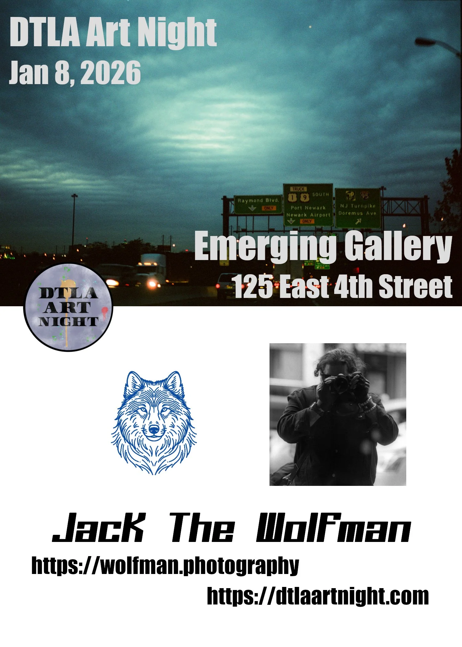 DTLA Artnight Jan 8th