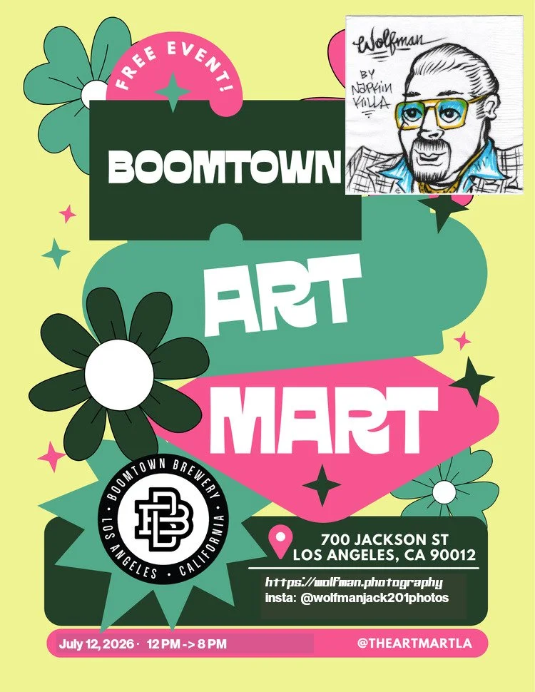 Art Mart Debut Re-Scheduled for July 12th