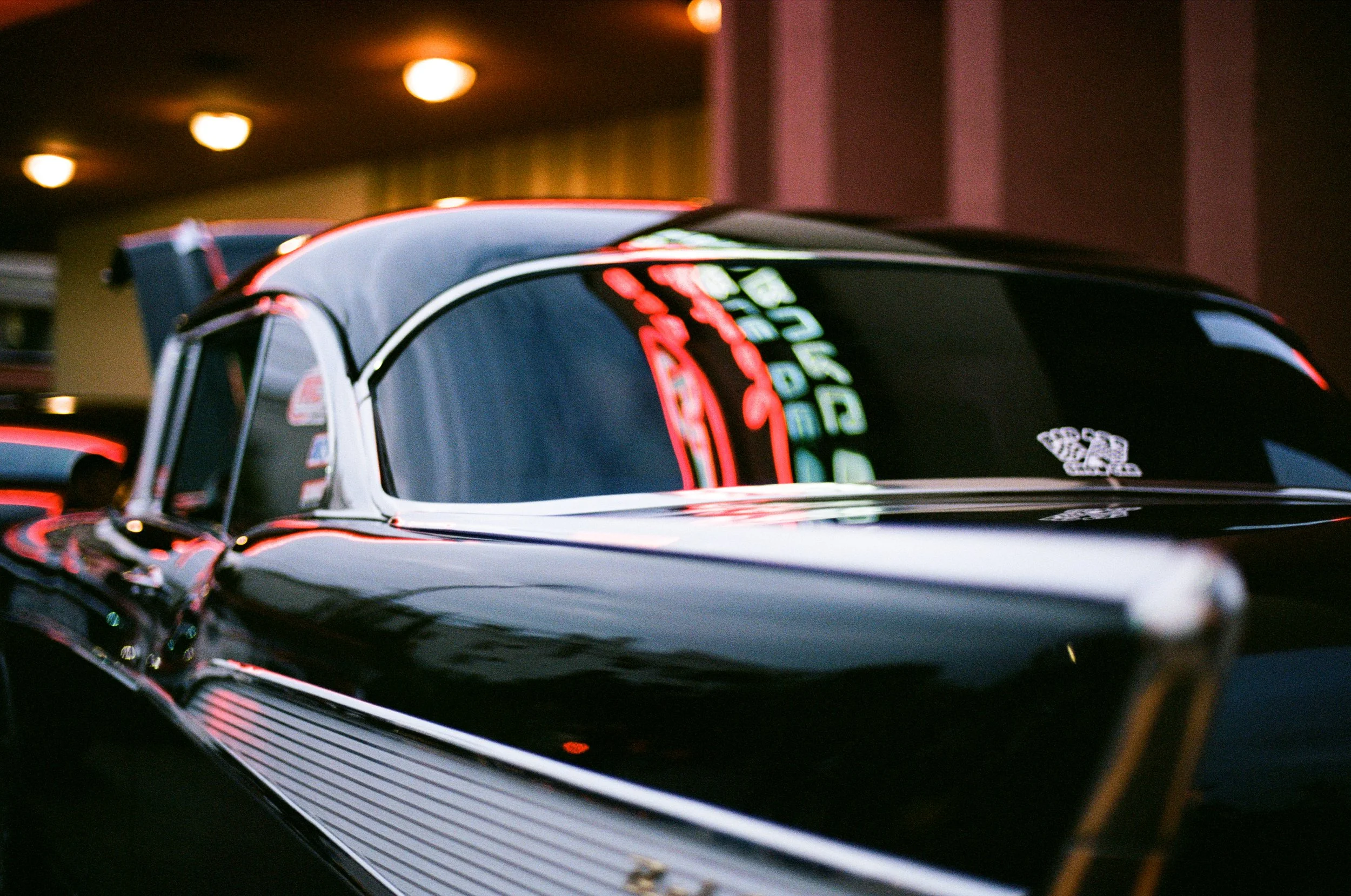 '57 Chevy Under Bob's Neon Sign