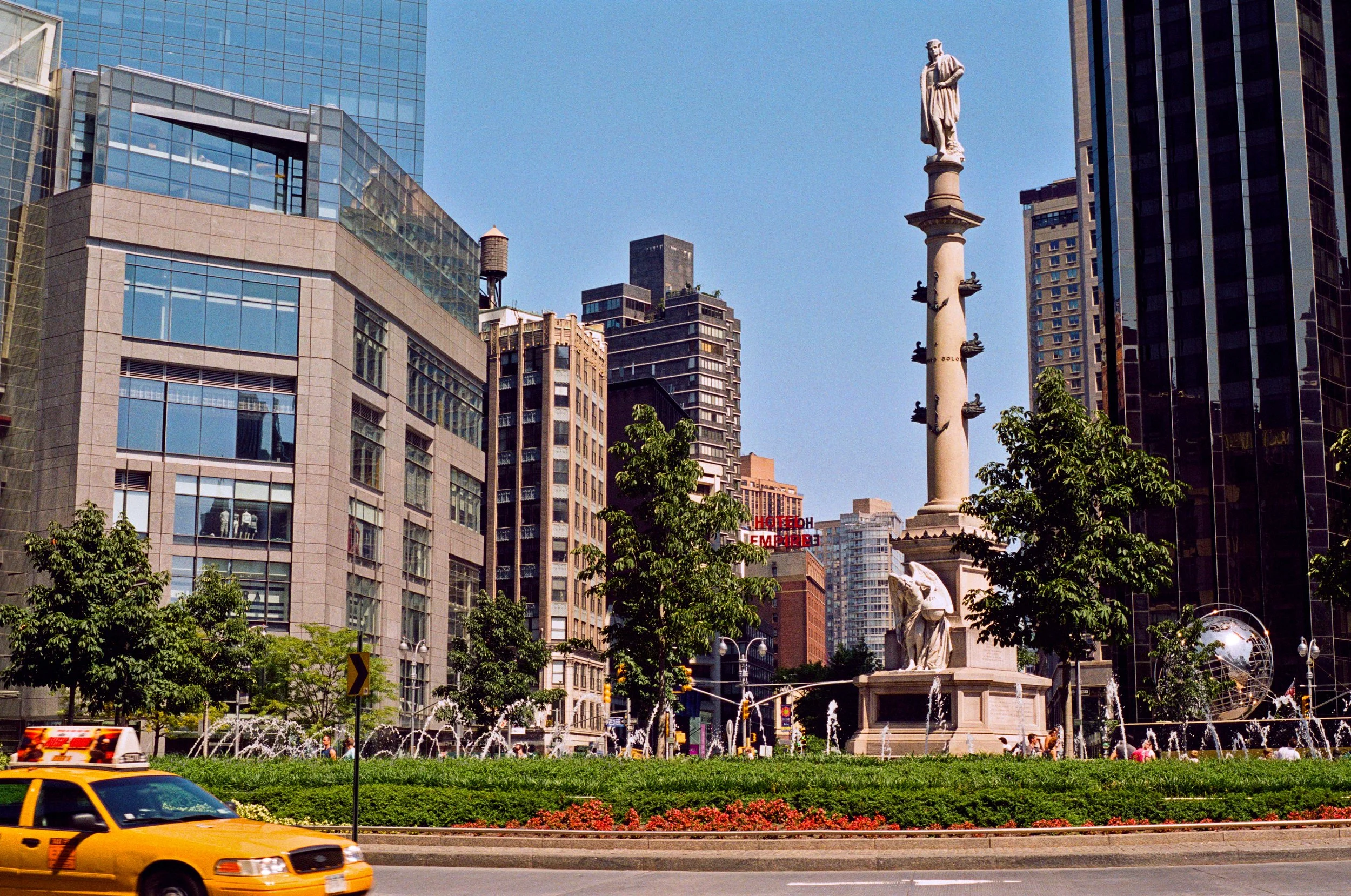 Columbus Circle Looking Uptown