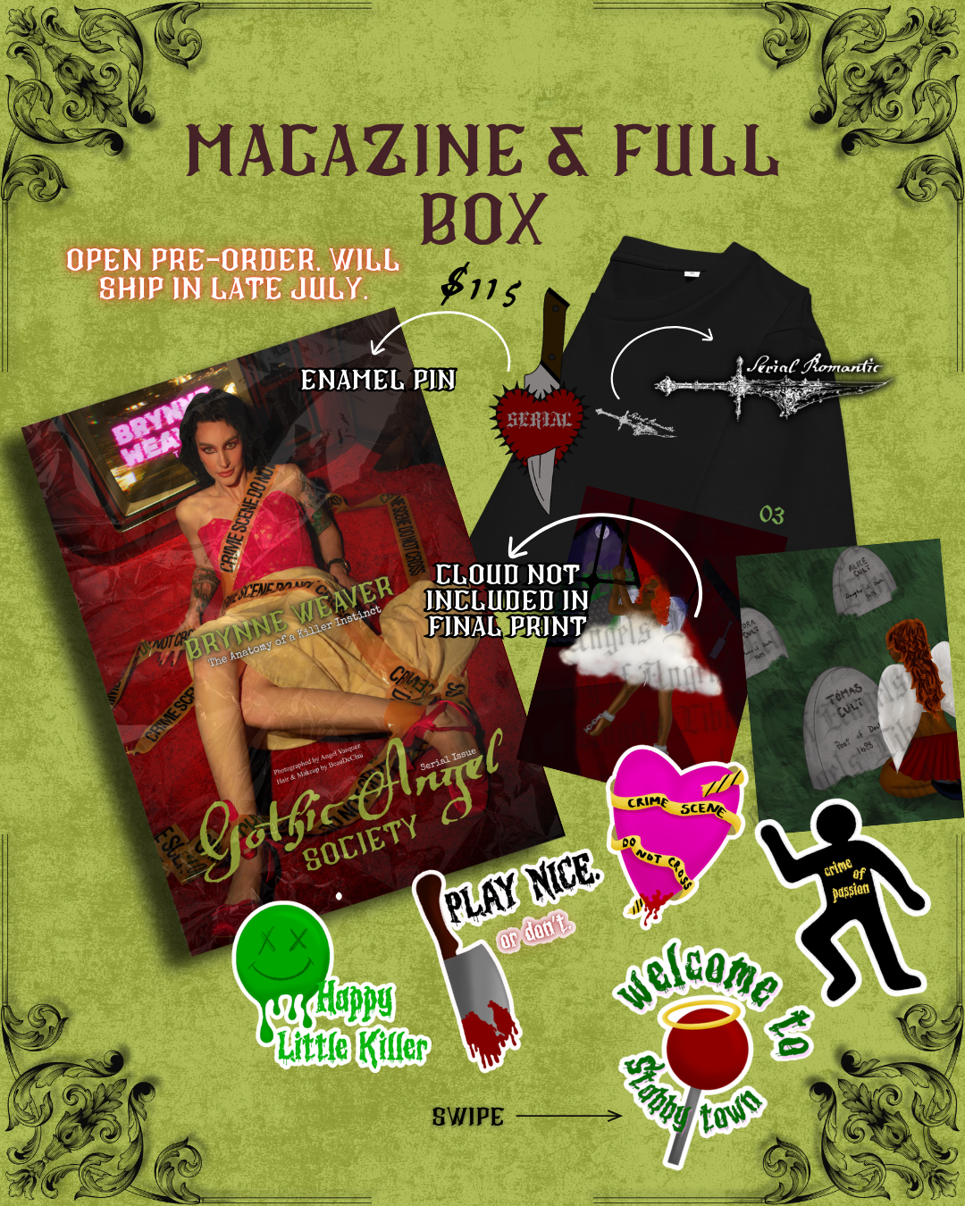 MAGAZINE AND FULL BOX: Serial Issue (Pre-Order)