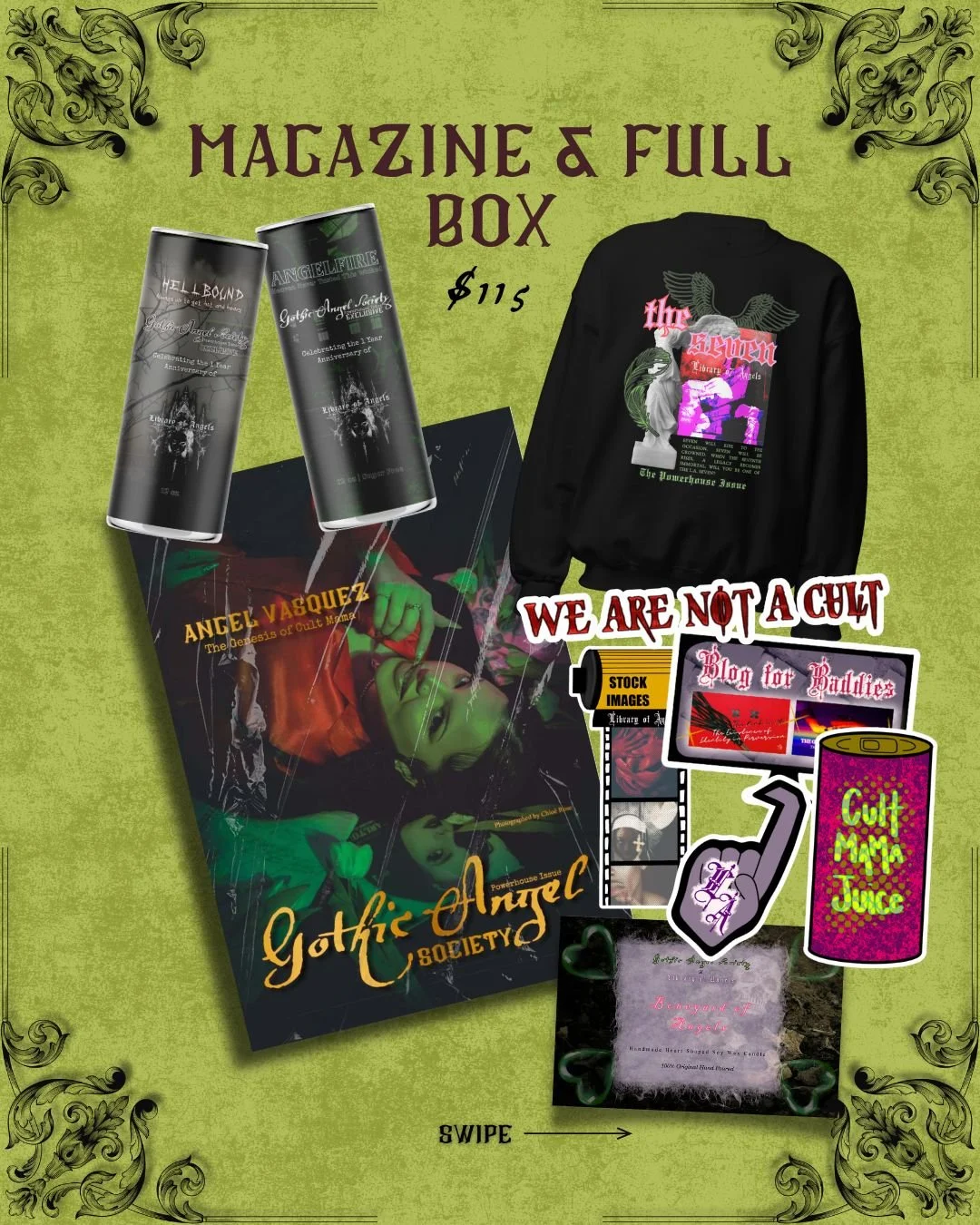 MAGAZINE AND FULL BOX: Powerhouse Issue (Pre-Order)