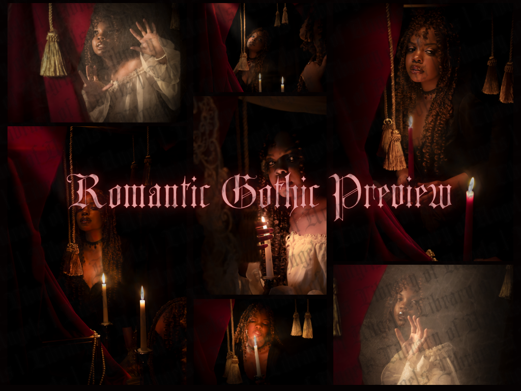 Romantic Gothic is found in all tiers. Limited to 12 images in the threshold, 25 in depth.