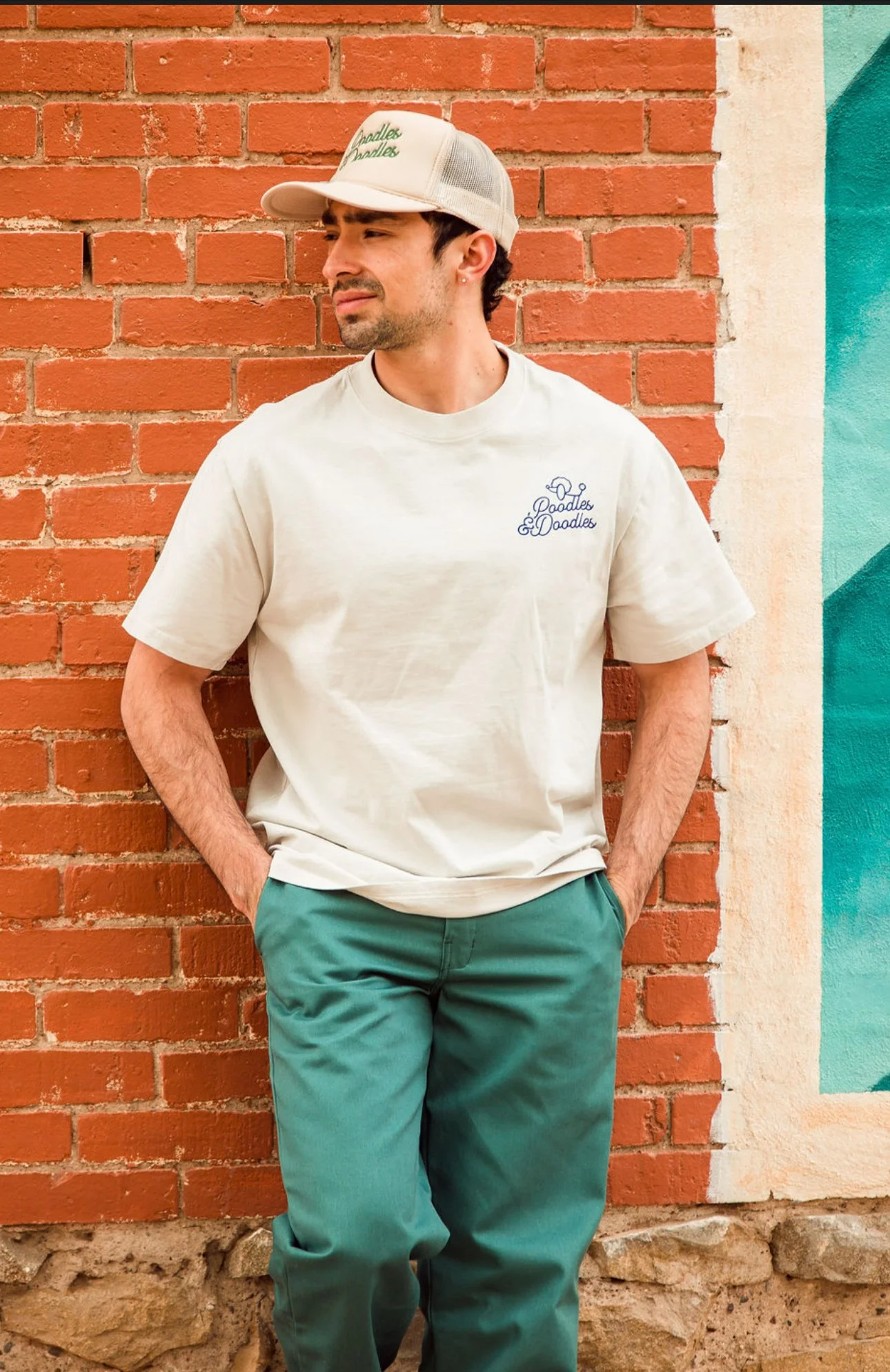 Men's Faded Bone Tee