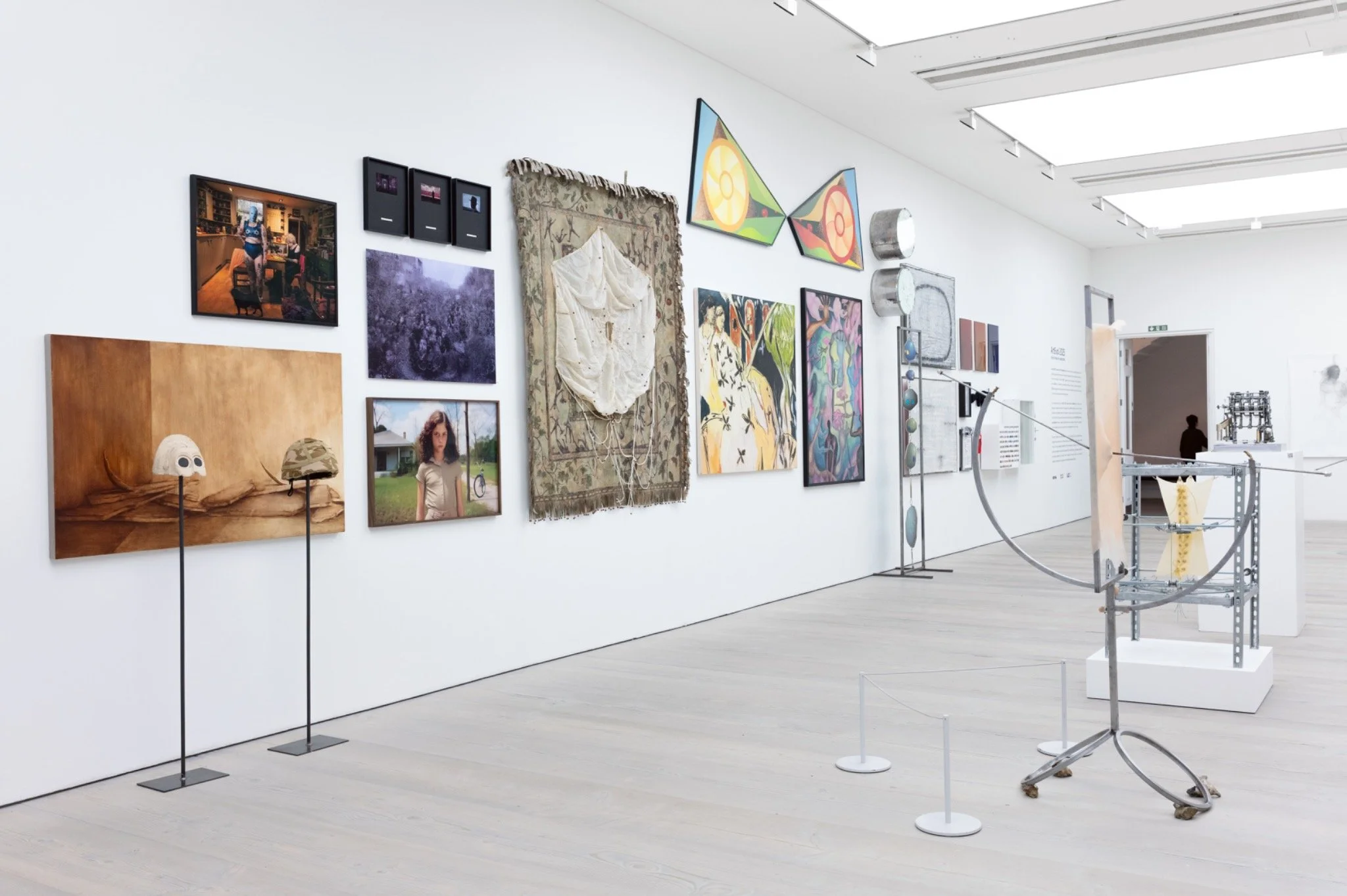 ArtEvol 2025 exhibition view at Saatchi Gallery, with Memory Seed installed on the left