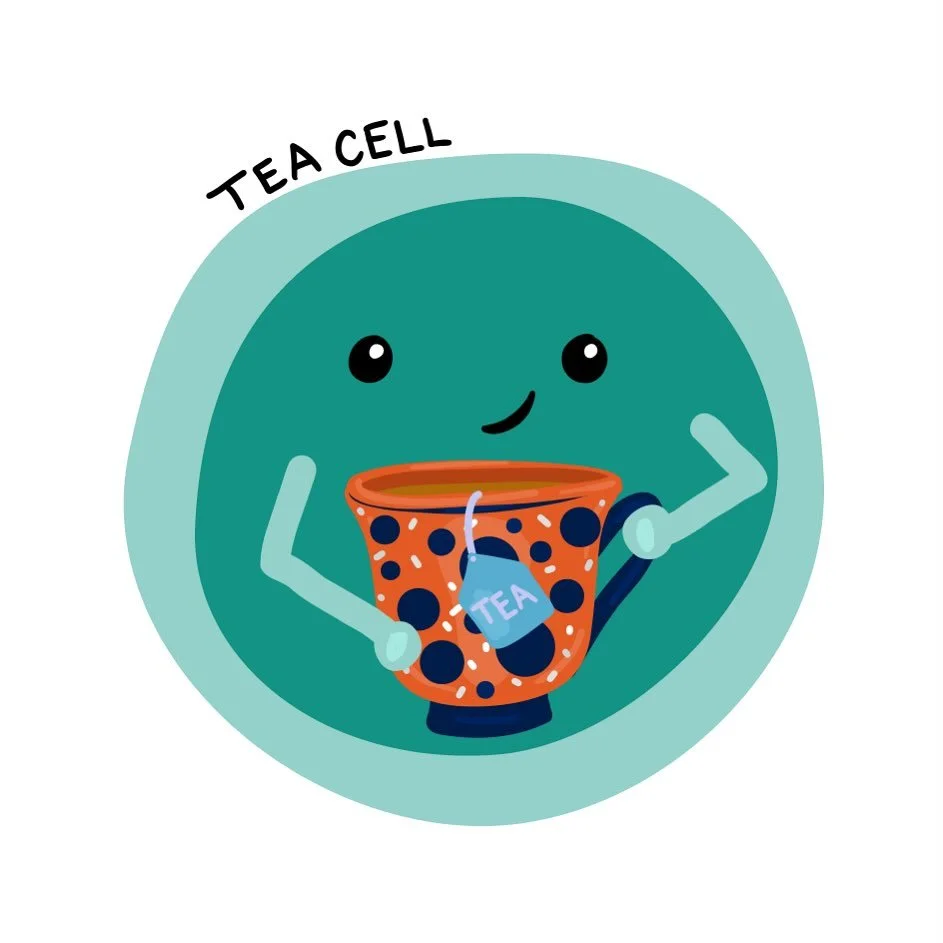 &ldquo;What are you gonna do post PhD?&rdquo;
&ldquo;Oh I&rsquo;m gonna make stickers&rdquo;

Sticker #1 

#immunology #tcells #sciart