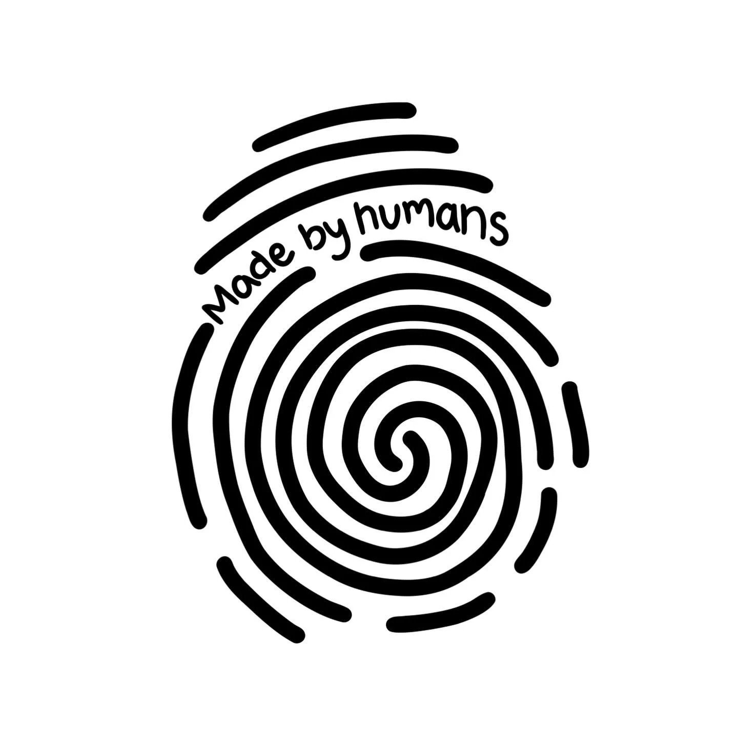 AI is threatening the Future of Illustrators and other Creators. Personally, I believe AI will never replace the authenticity of a human-made creation. 

Calls for an Anti-AI logo stimulated me to have a brainstorm about my anti-AI logo. I&rsquo;m no