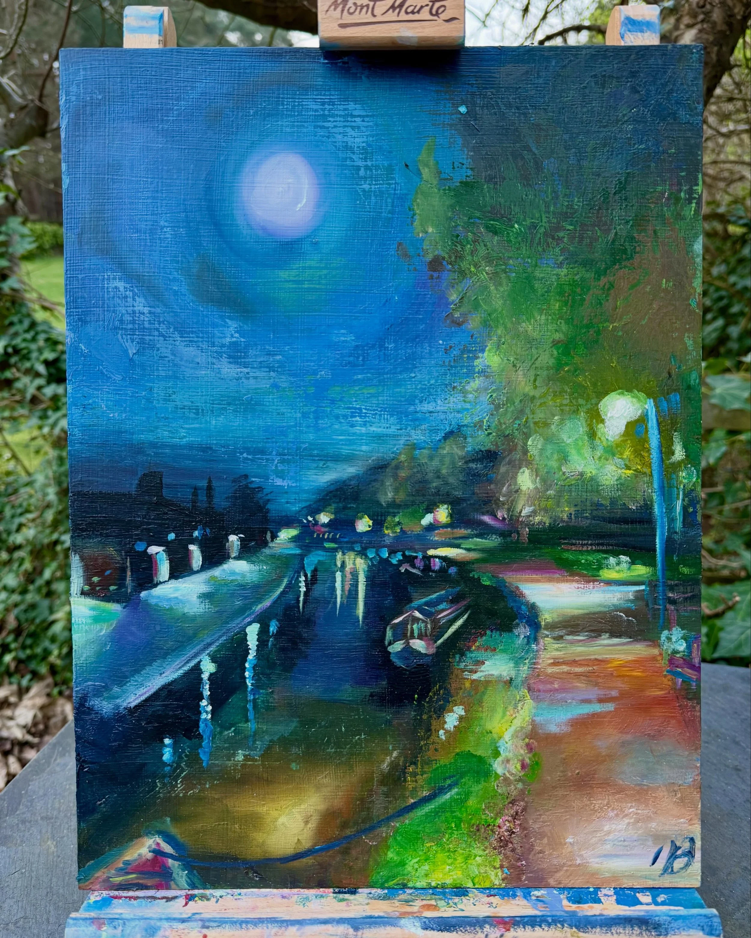 Cambridge Riverside at Night | Oils on Plywood

My last night in Cambridge back in December feels a long time ago now. 

#cambridge #cambridgeart