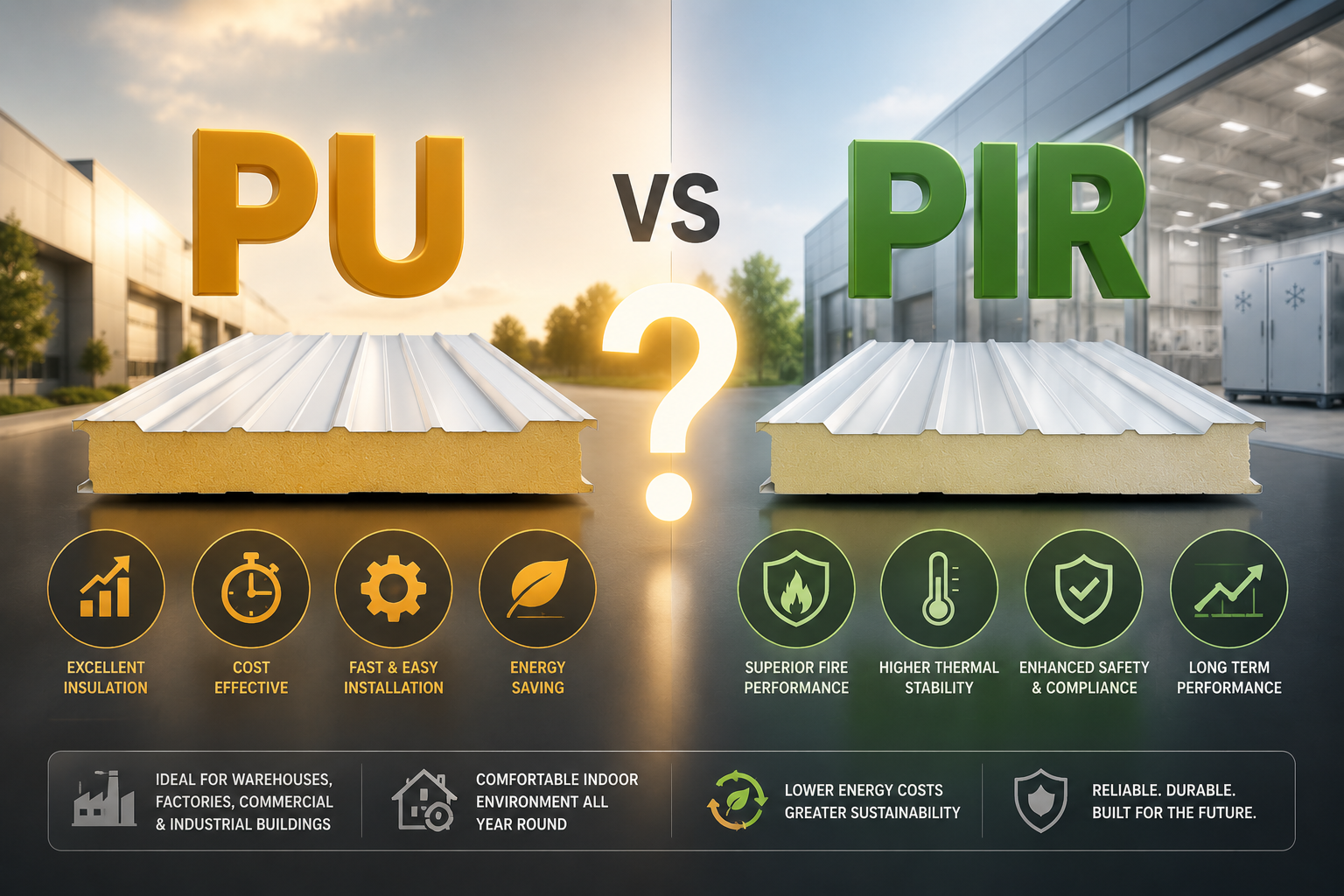 PU vs PIR: What’s the Main Difference?