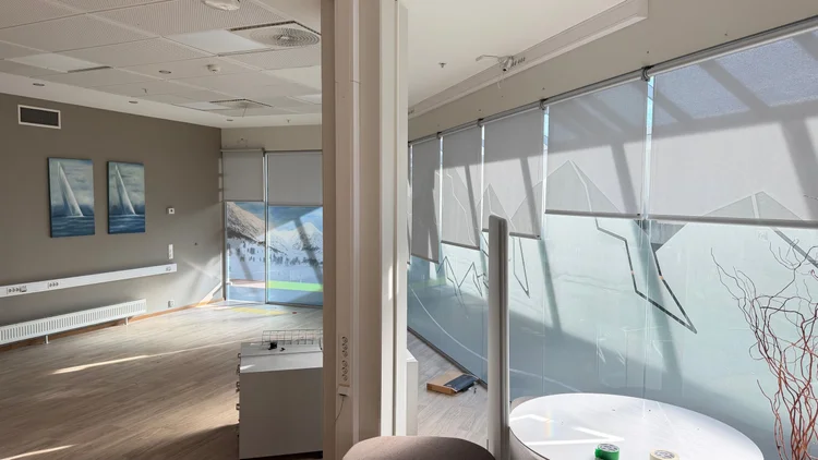 Kontor og møterom i 1. etasje i Stadionbygget, Campus Sogndal