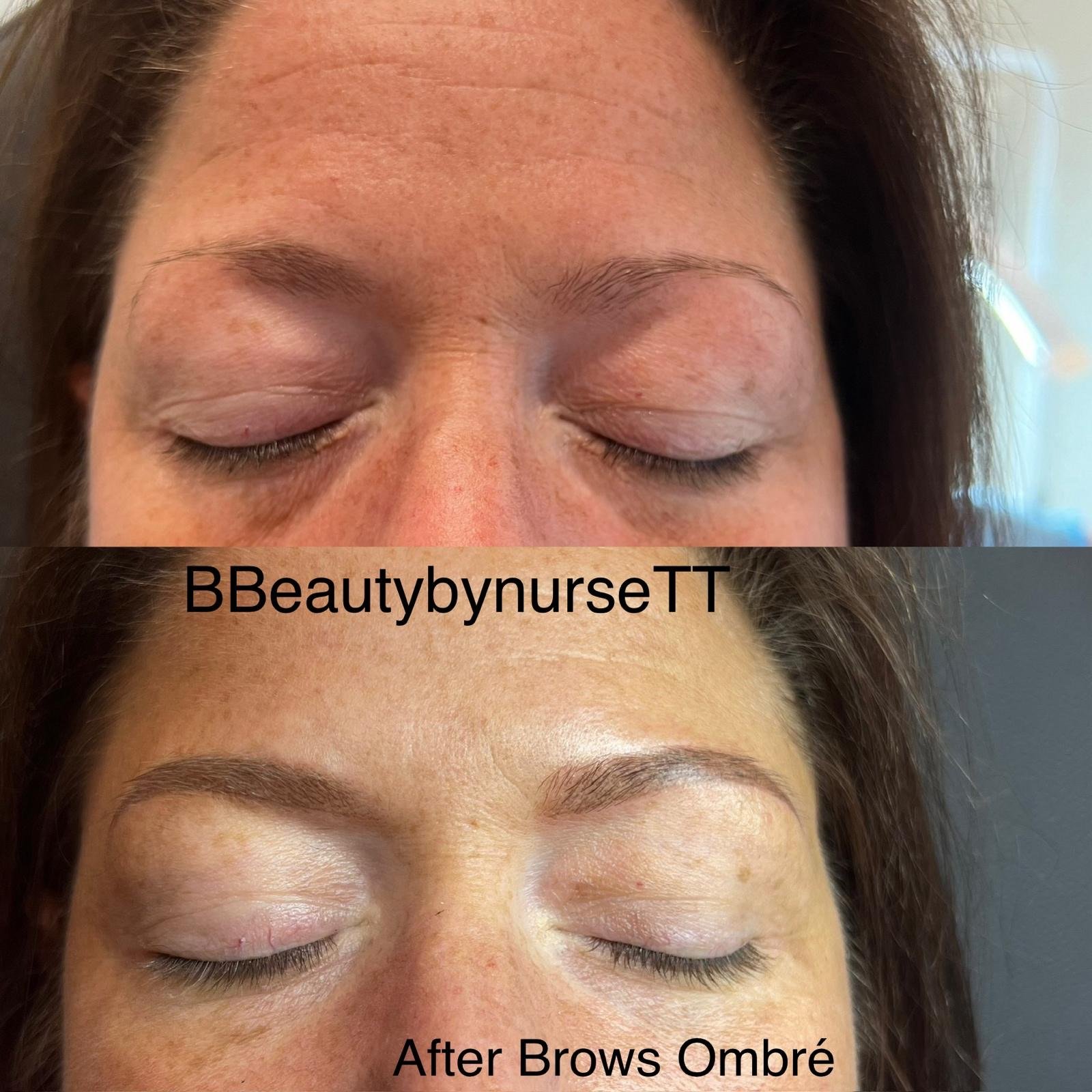 Eyebrow Tattoo: Before & After