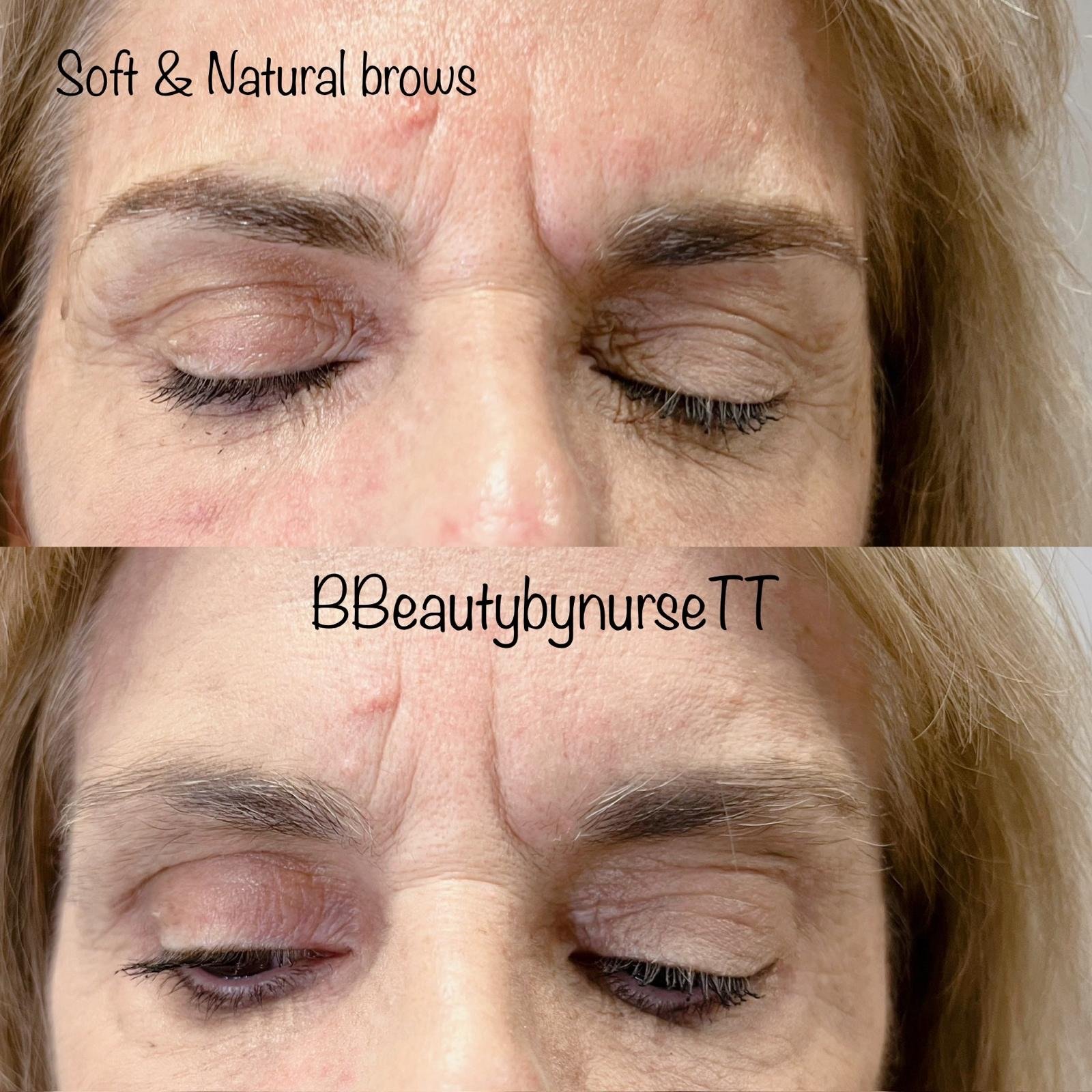 Eyebrow Tattoo: Before & After